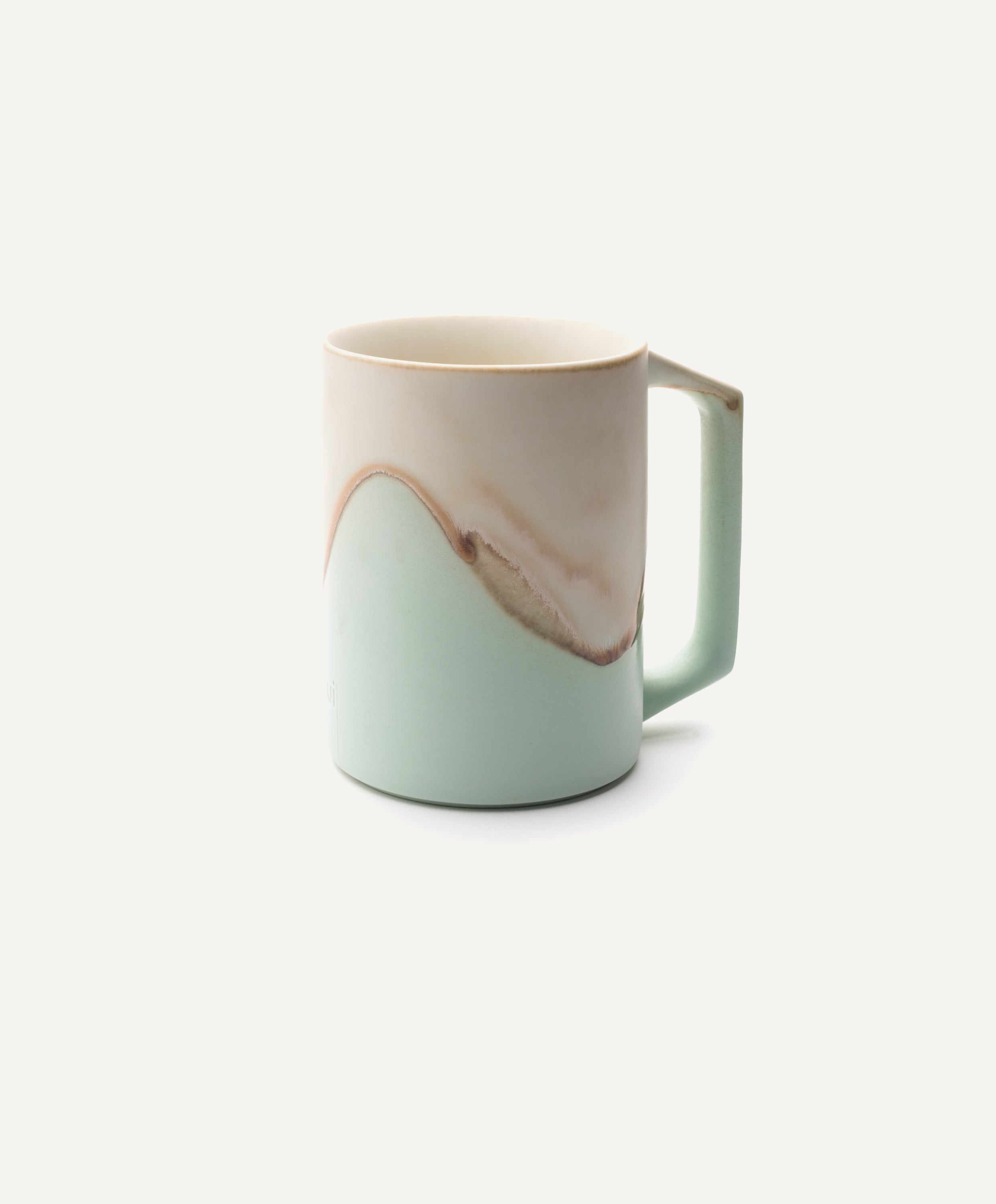 Ui Artist Collection Self-Heating Ceramic Mug 12 fl oz / 355 mL in Mint Glacier