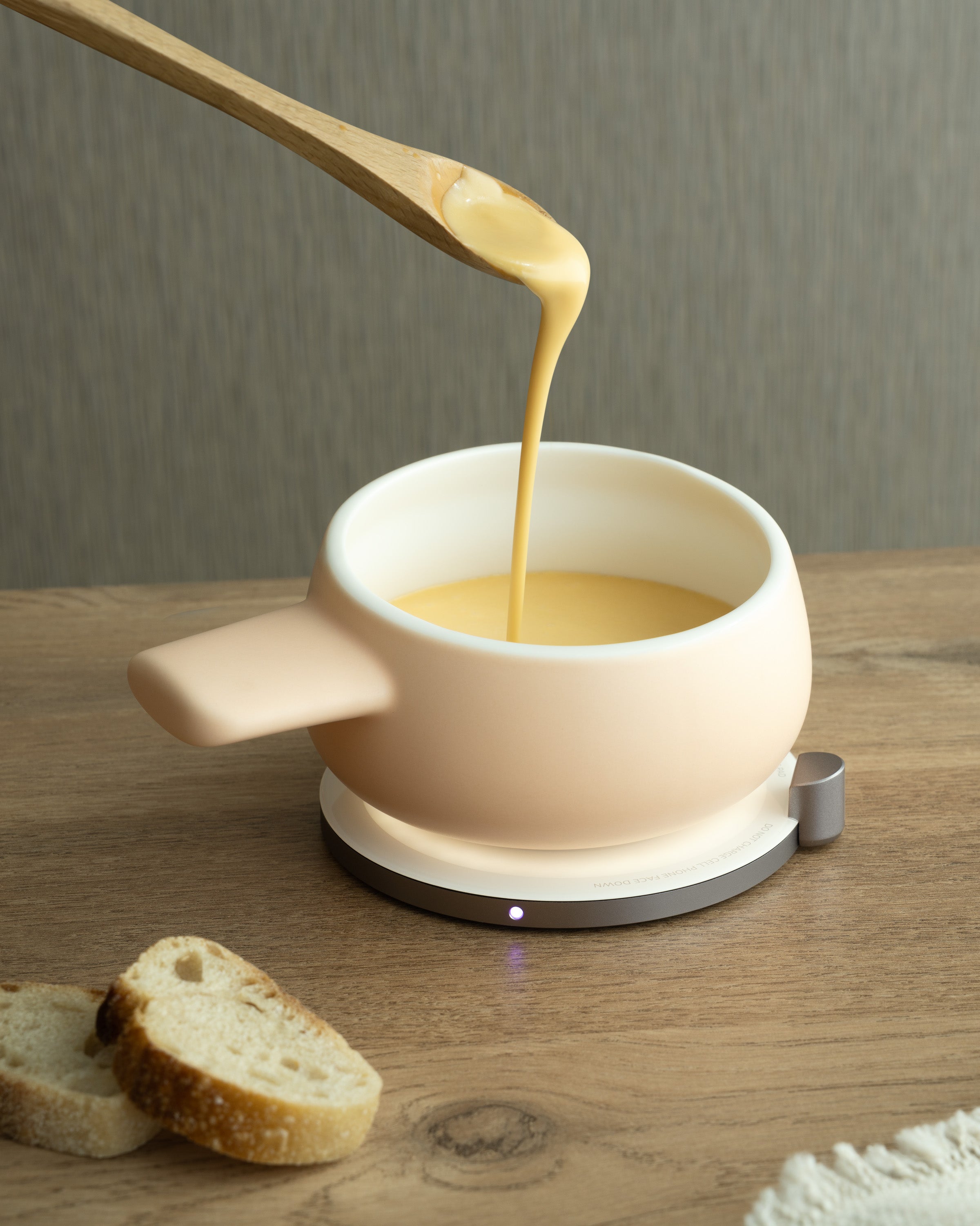 Fondi Self-heating Fondue Set - Rosy Apricot