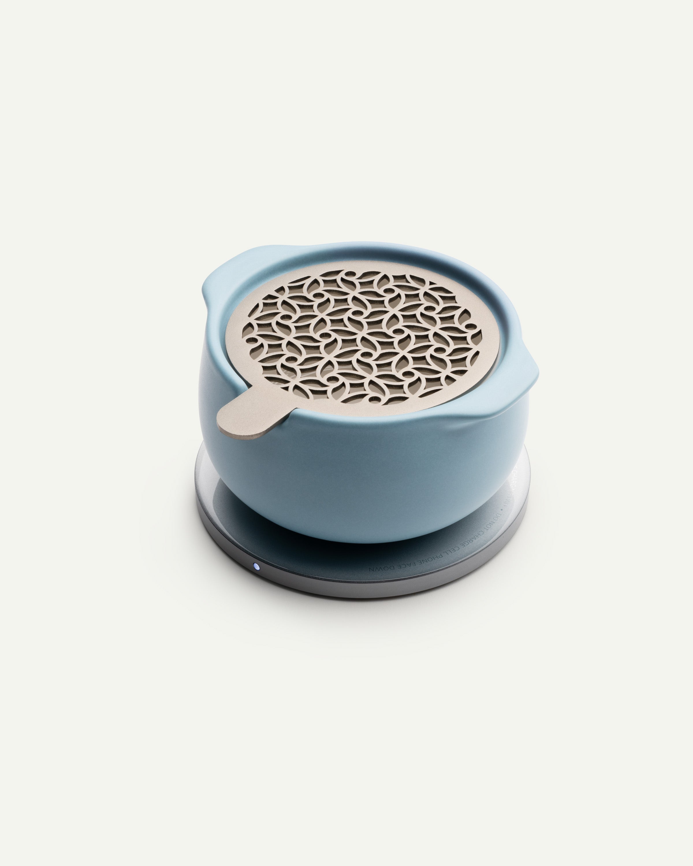 Jun Self-heating Diffuser Set - Moonmist Blue