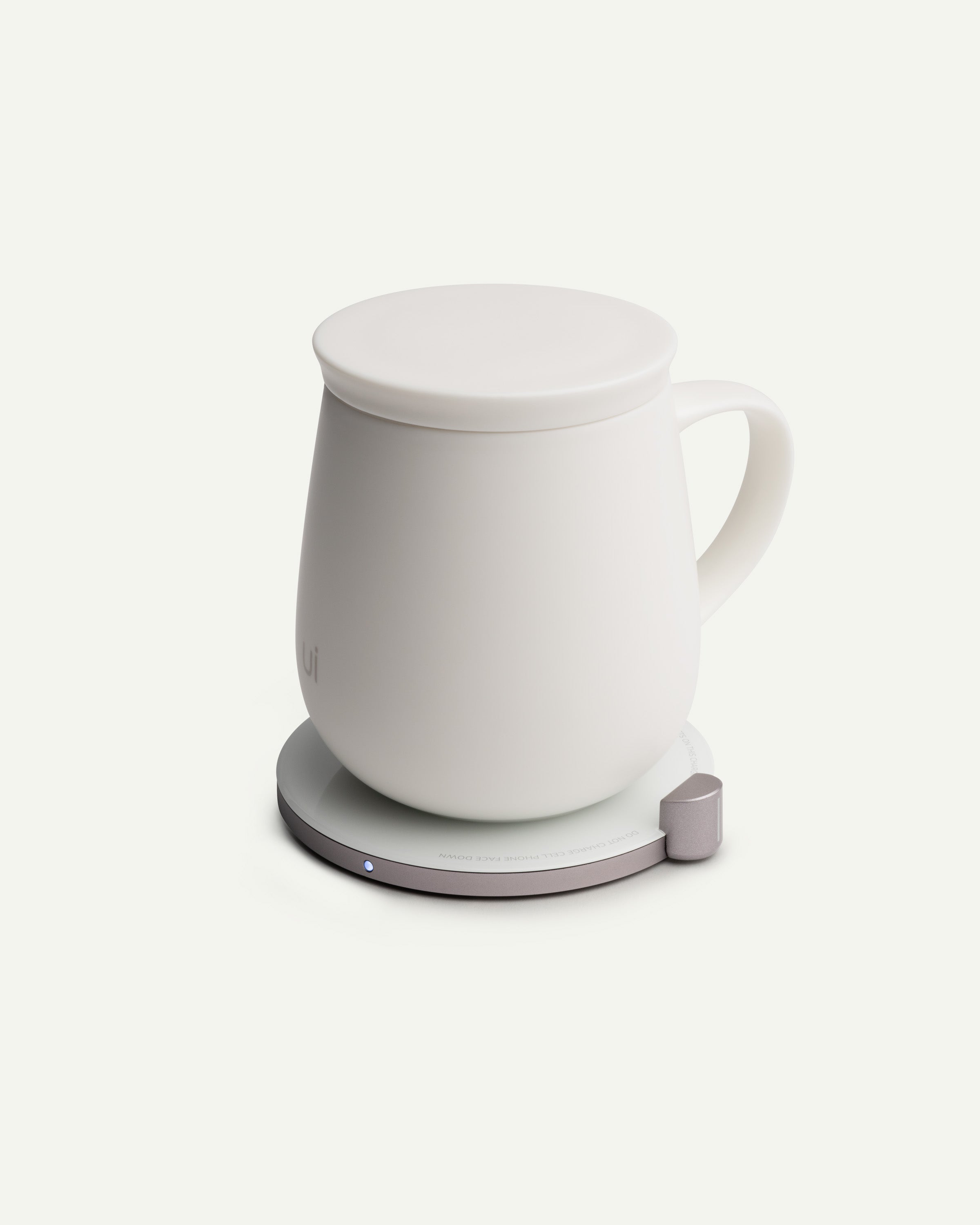 Ui Self-heating Mug Set - Jasmine White