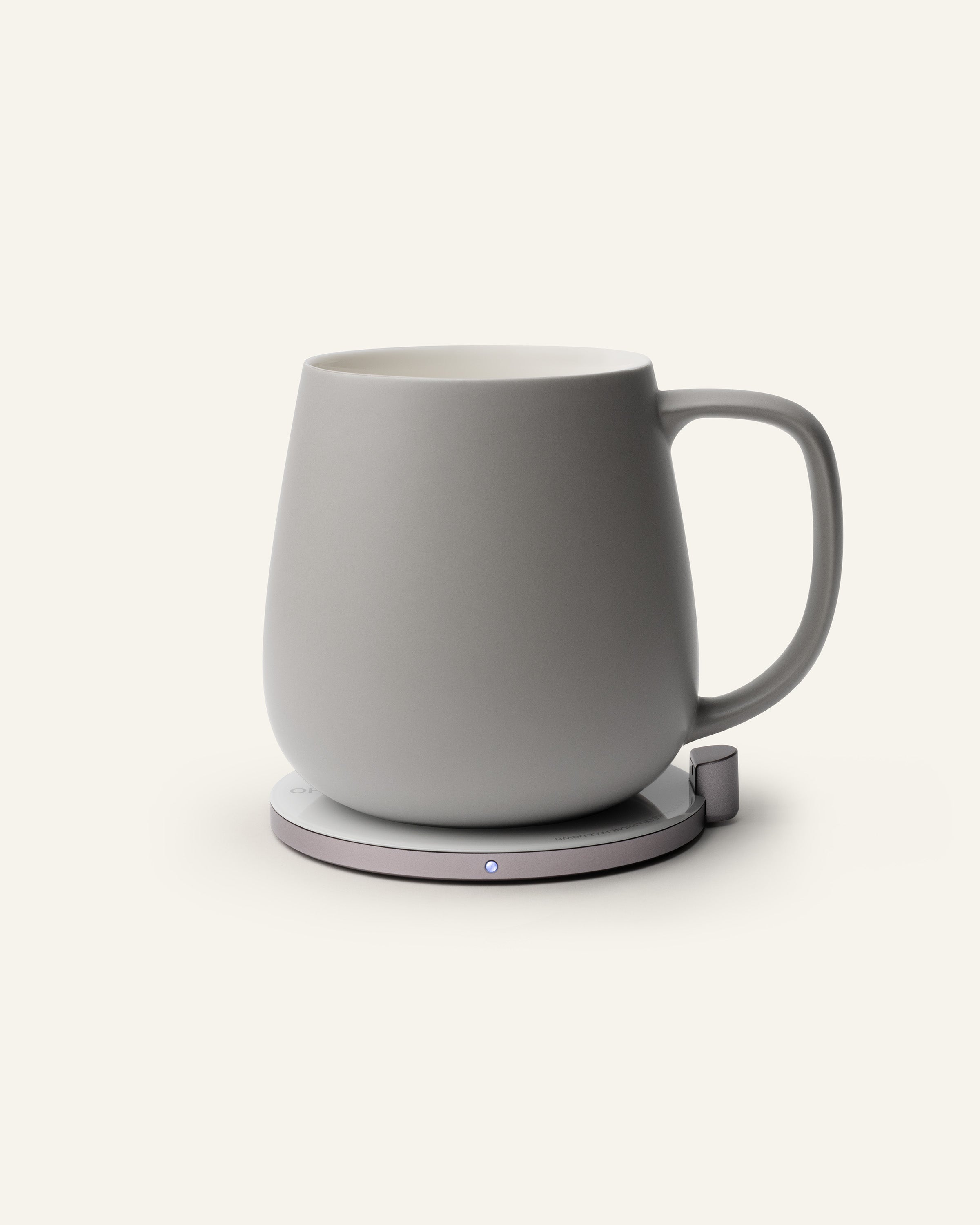 Ui+ Self-heating Mug Set - Soft Gray