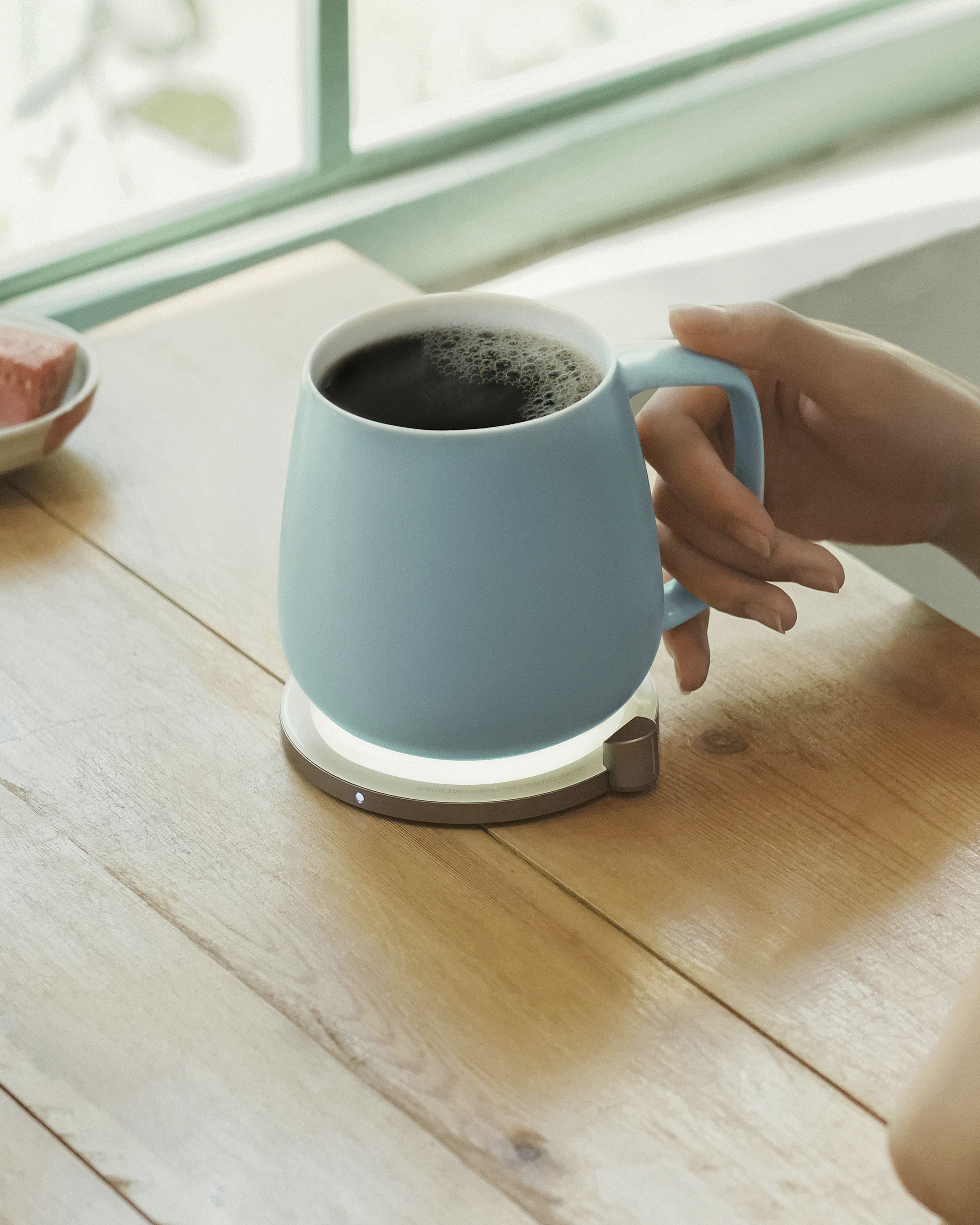 Ui+ Self-heating Mug Set - Moonmist Blue