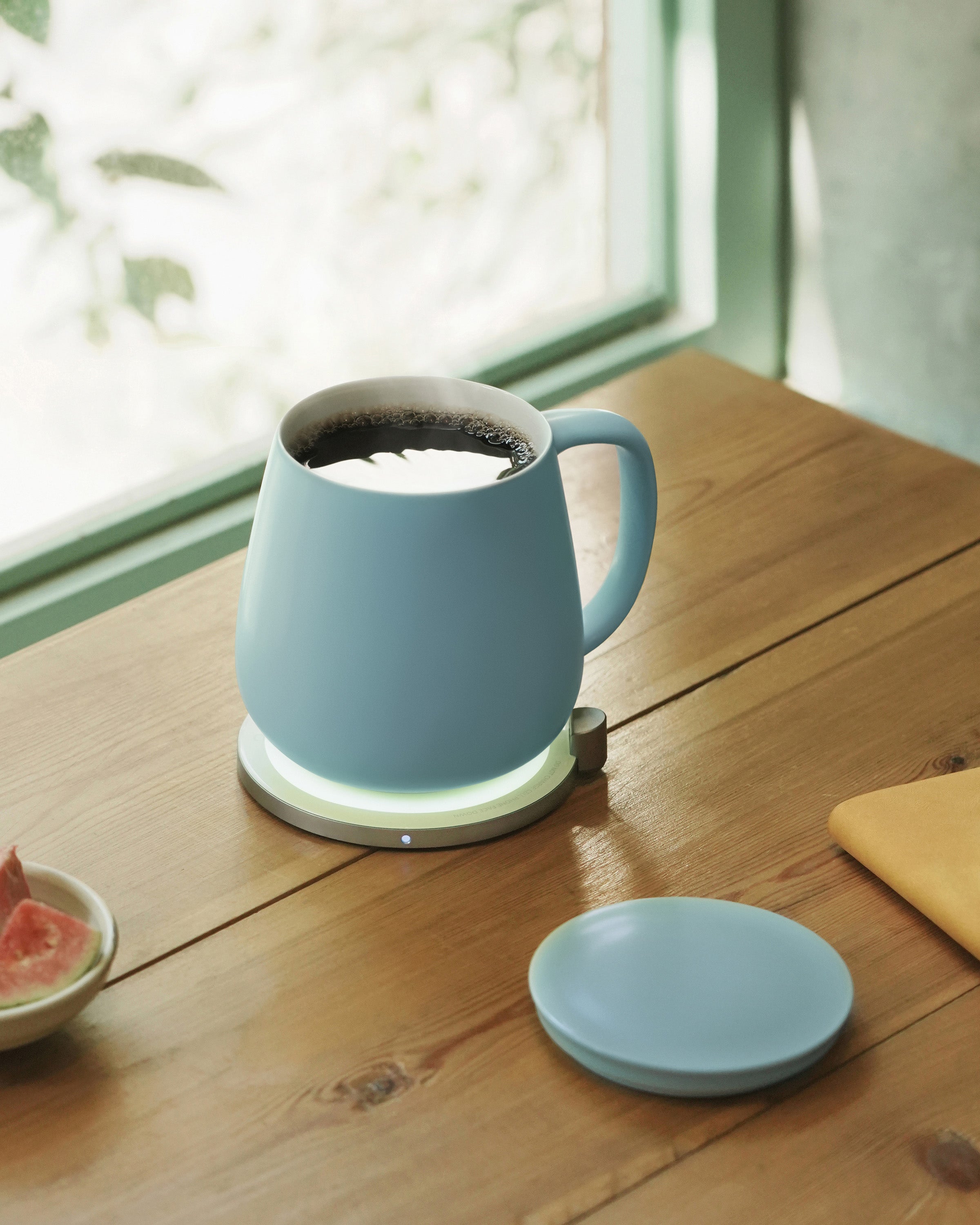 Ui+ Self-heating Mug Set - Moonmist Blue