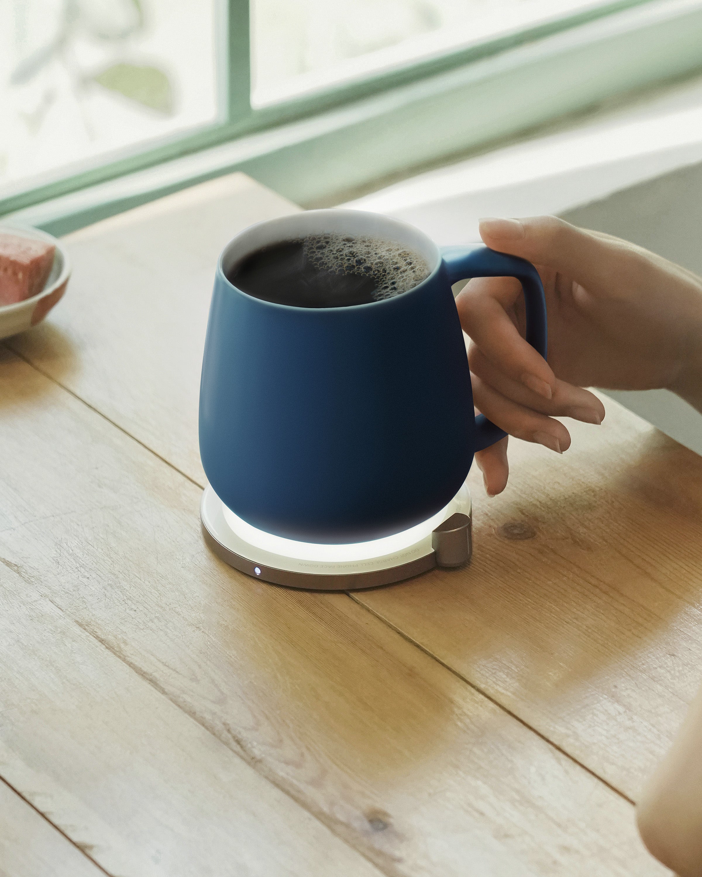 Ui+ Self-heating Mug Set - Deep Navy