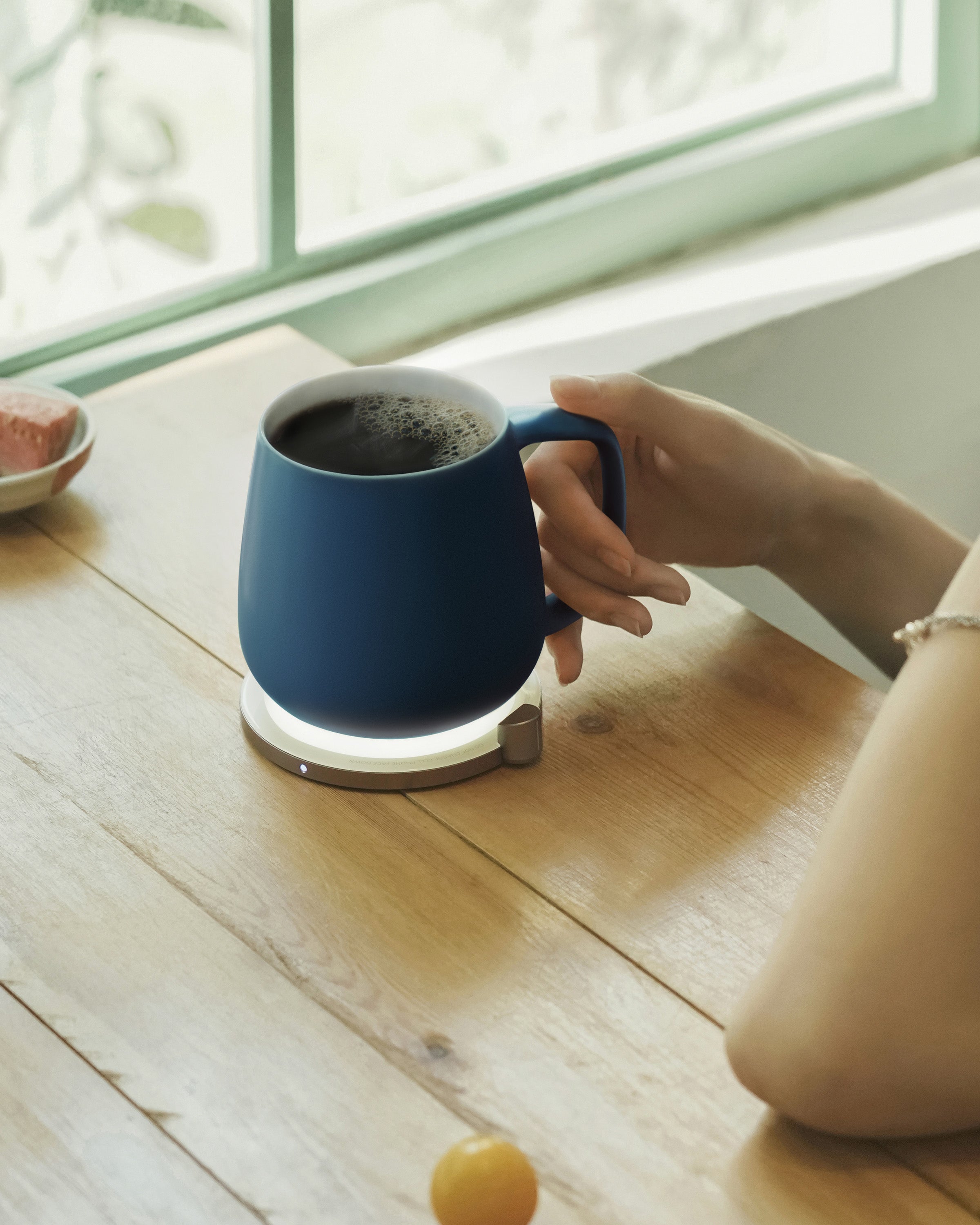 Ui+ Self-heating Mug Set - Deep Navy
