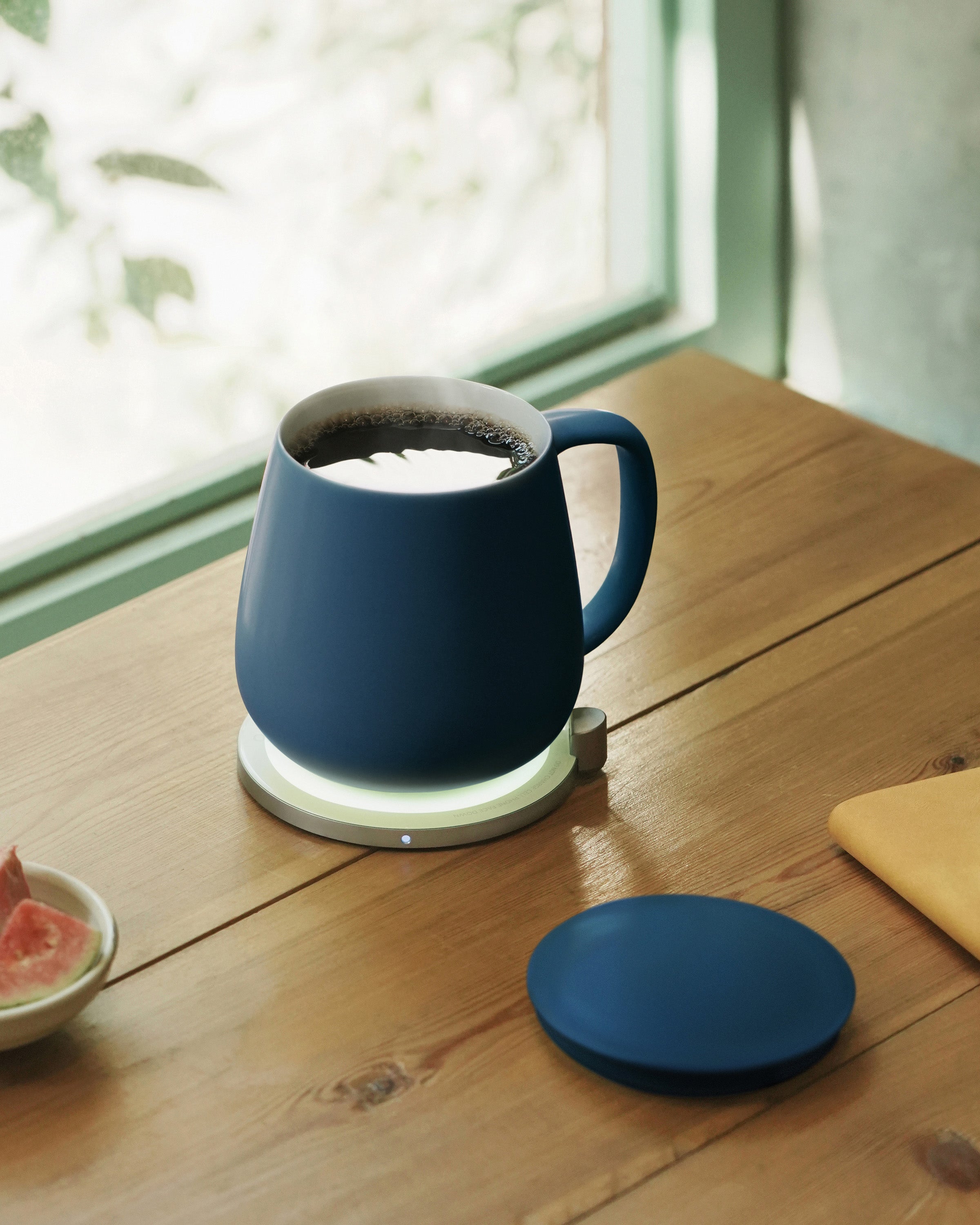 Ui+ Self-heating Mug Set - Deep Navy