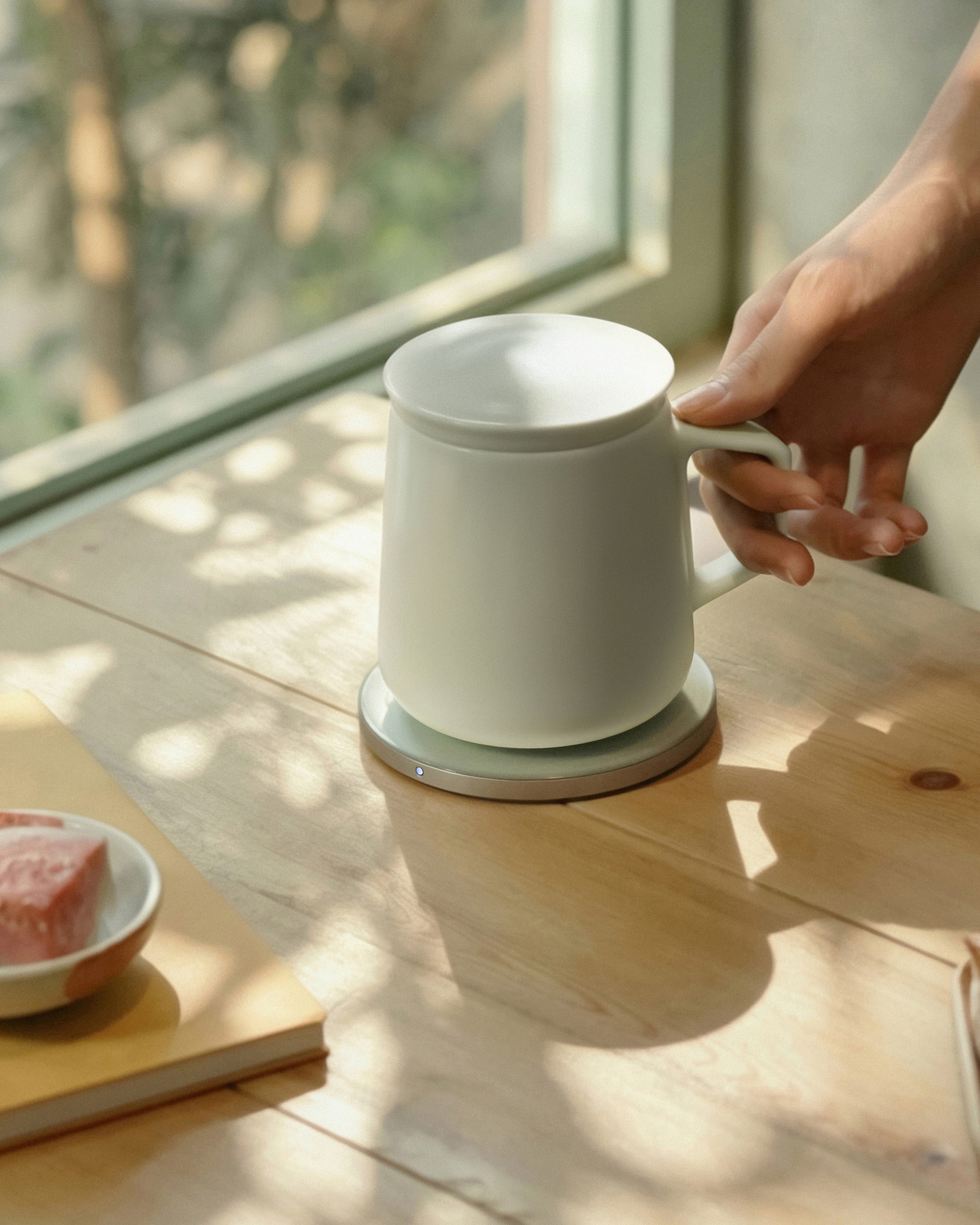 Neo Self-heating Mug Set - Soft Gray