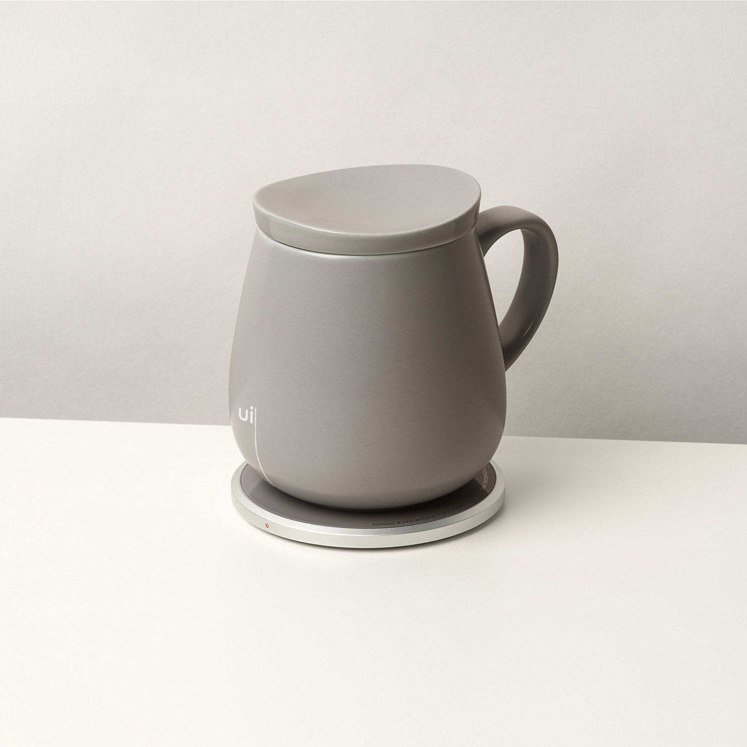 Ui Plus - Self-heating Mug Set - Stone Gray