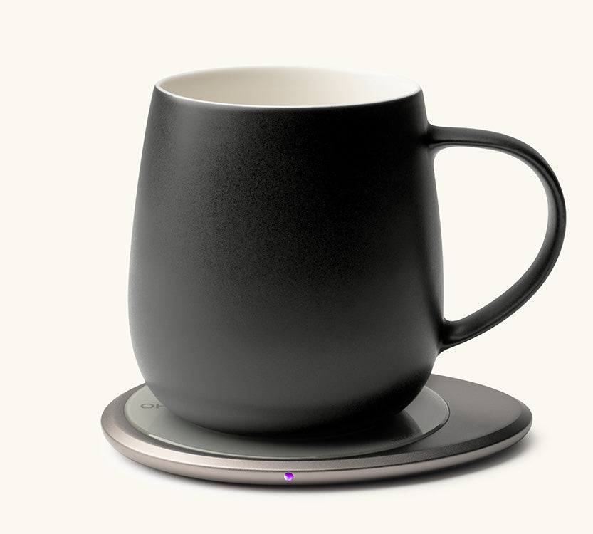 Ui 3 Self-Heating Ceramic Mug 12 fl oz / 355 mL in Inkstone Black