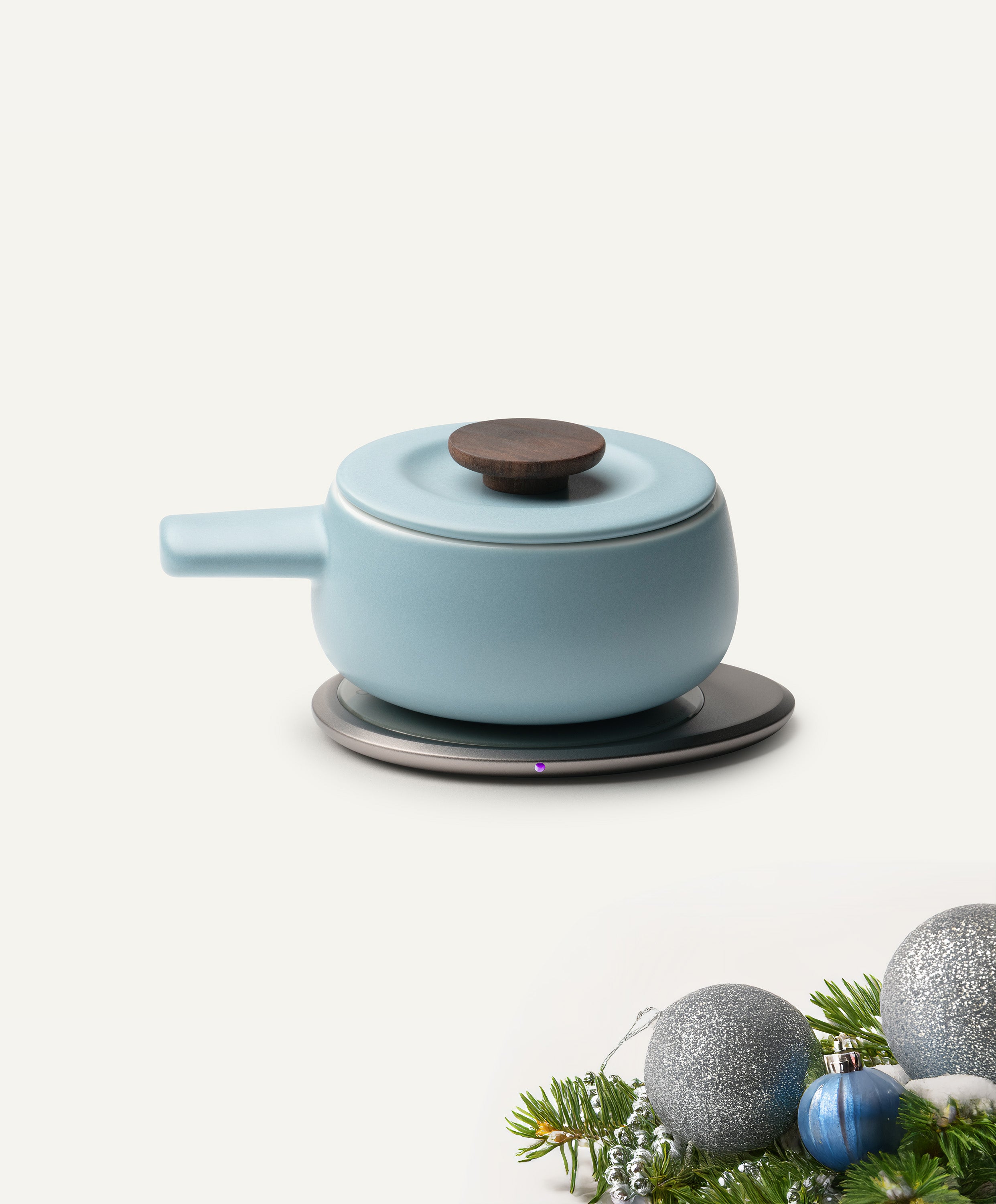 Fondi Self-heating Fondue Set - Moonmist Blue