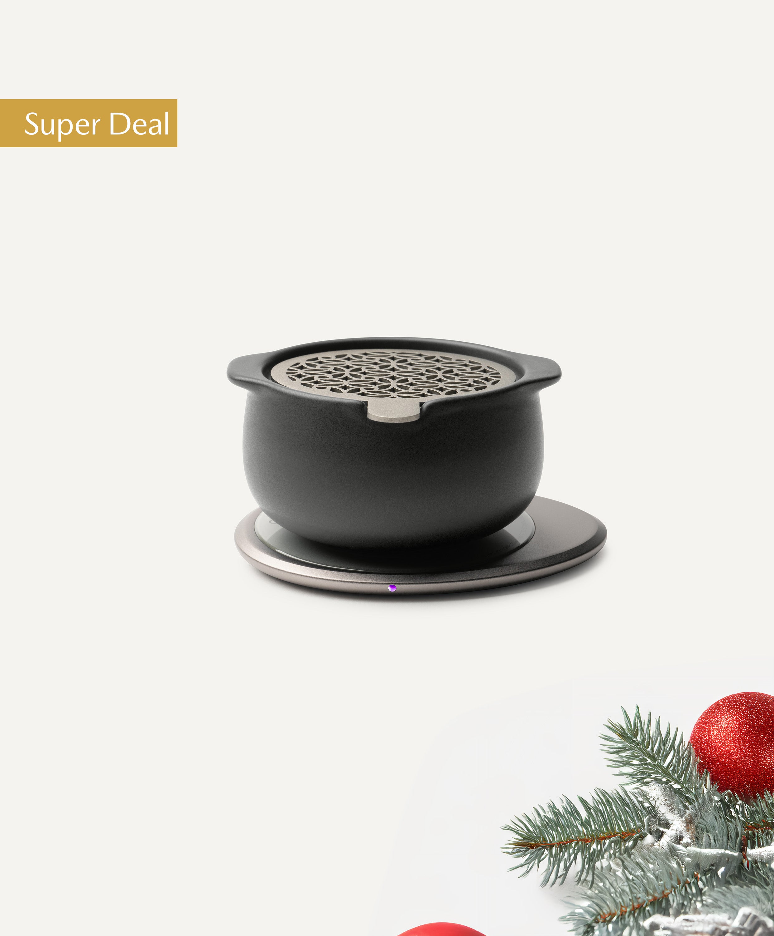 Jun Self-heating Diffuser Set - Inkstone Black