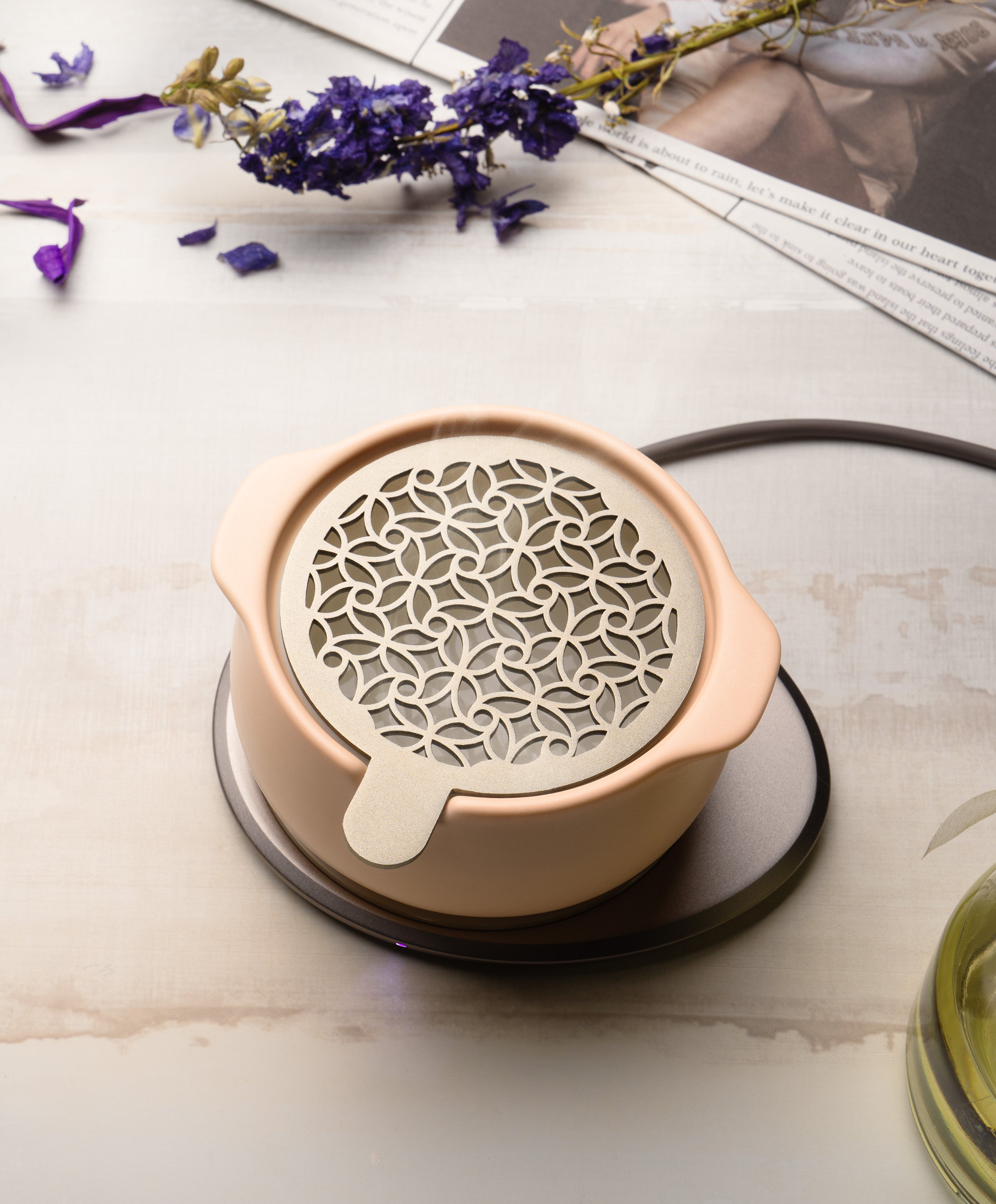 Jun Self-heating Diffuser Set - Rosy Apricot