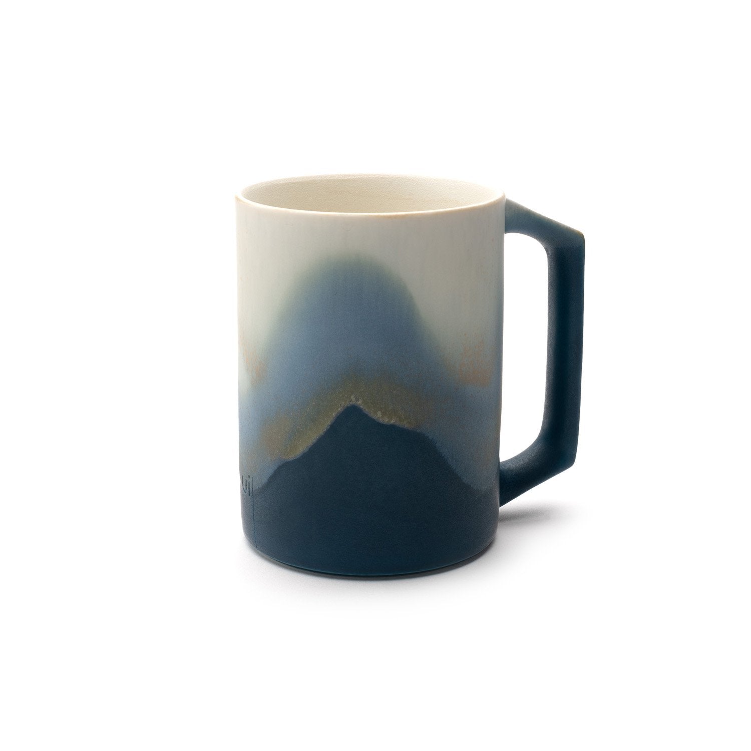 Blue Mug with design