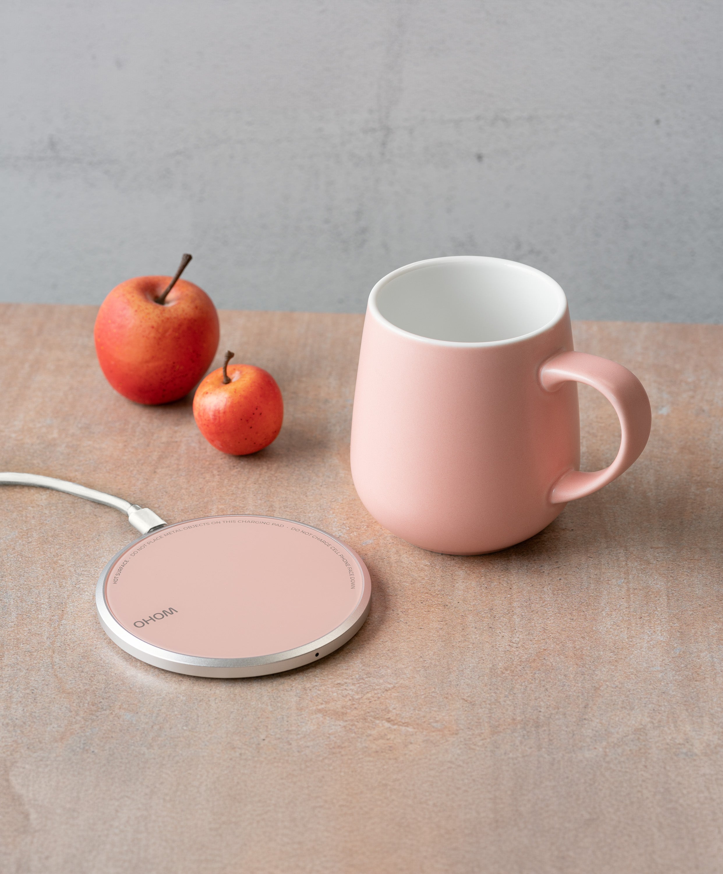 Ui 2 Self-heating Mug Set - Sheer Pink