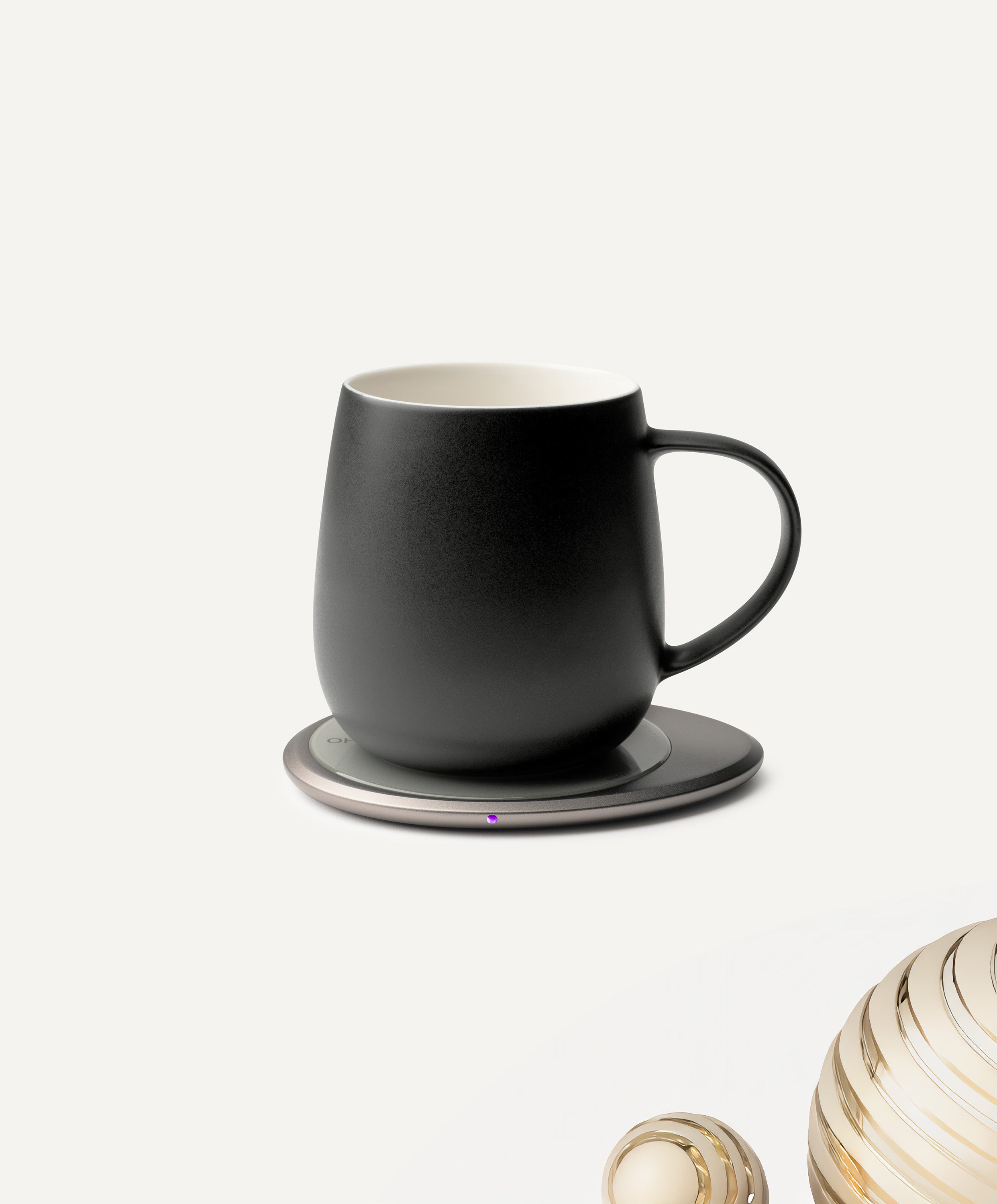 Ui 3 Self-heating Mug Set - Inkstone Black