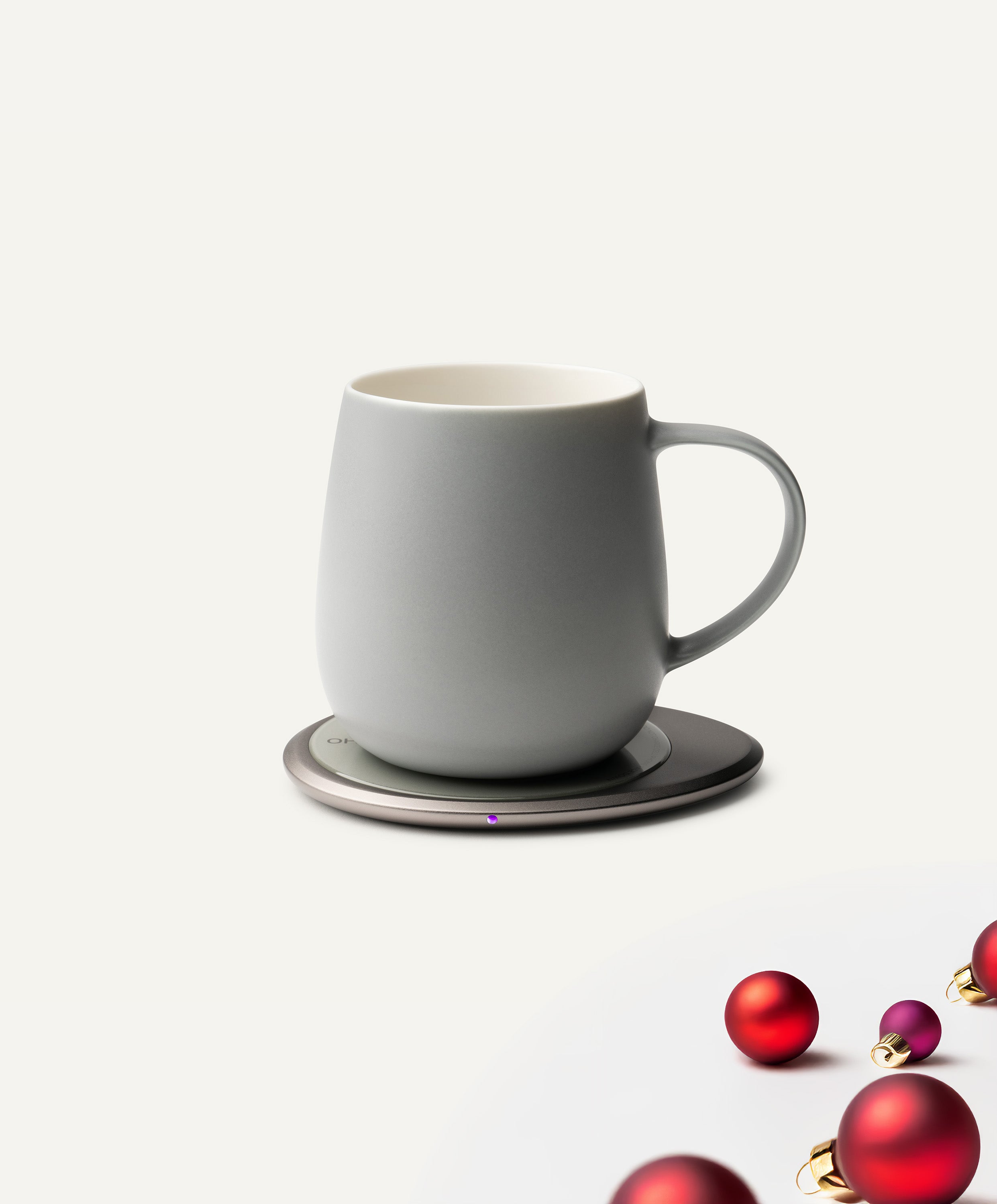 Ui 3 Self-heating Mug Set - Soft Gray