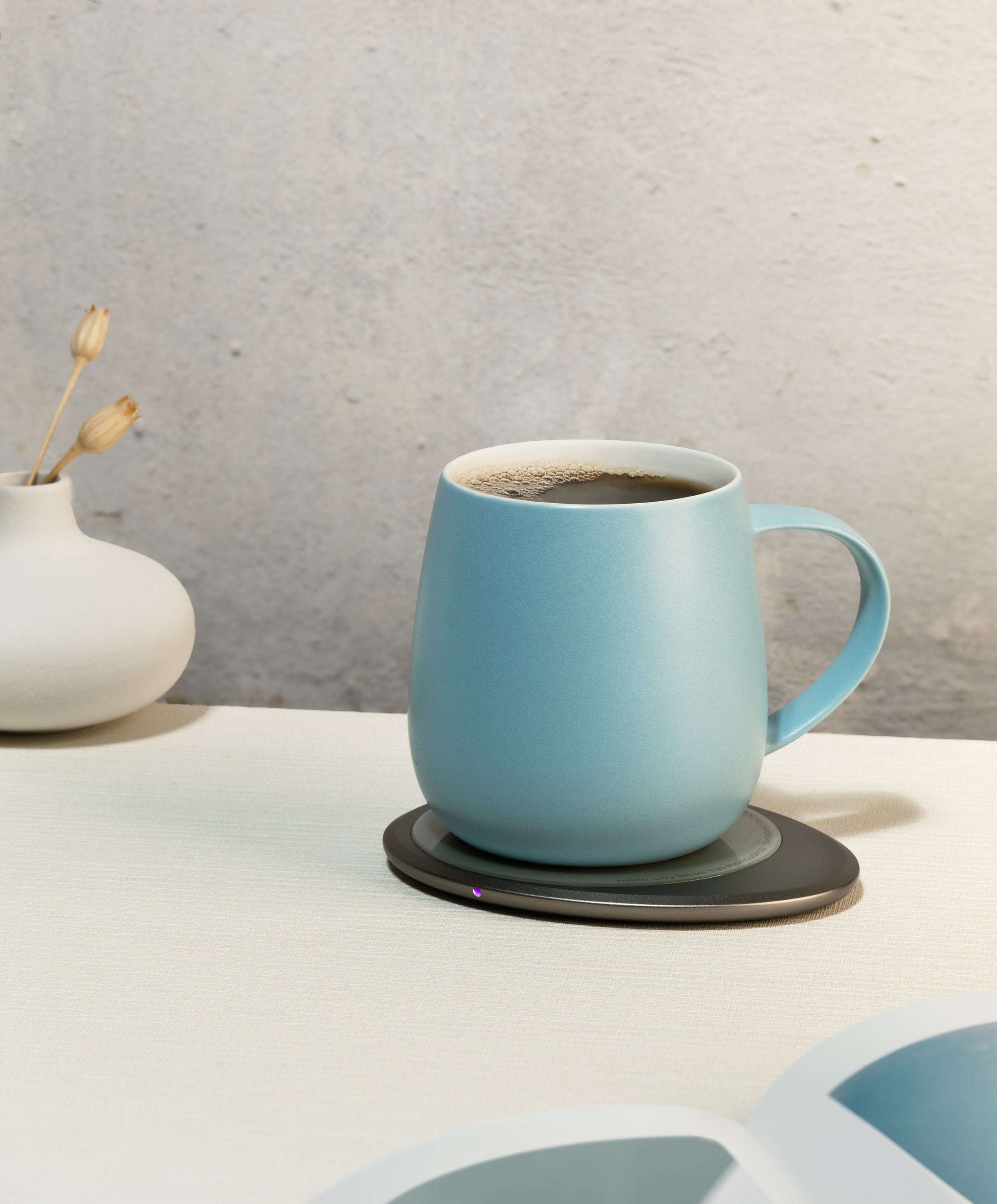 Ui 3 Self-heating Mug Set - Moonmist Blue