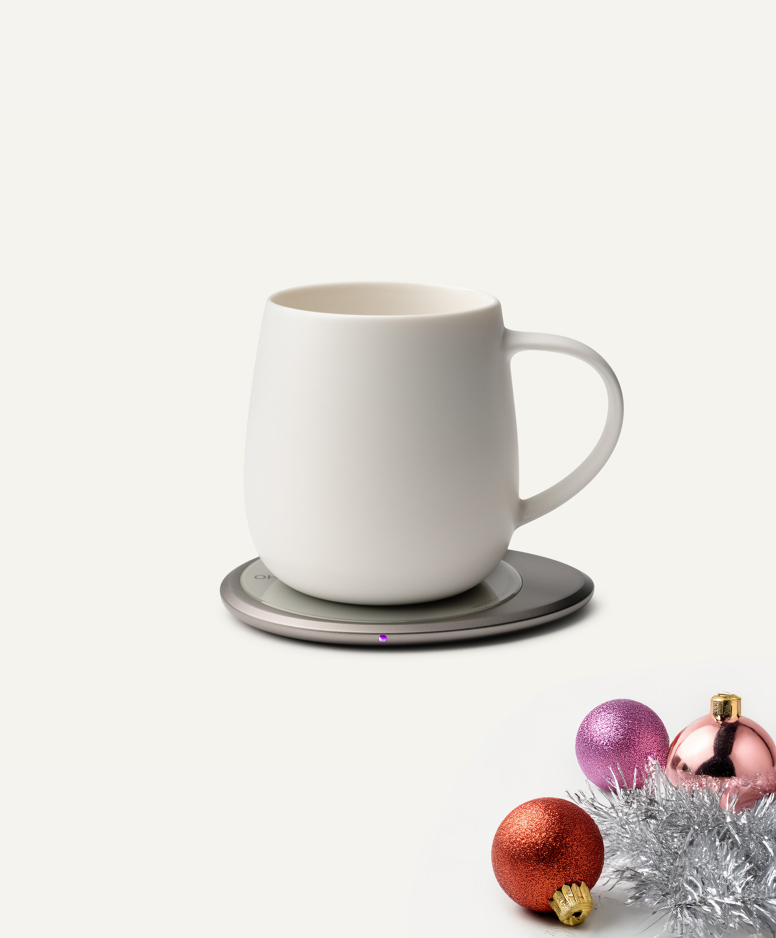 Ui 3 Self-heating Mug Set - Jasmine White