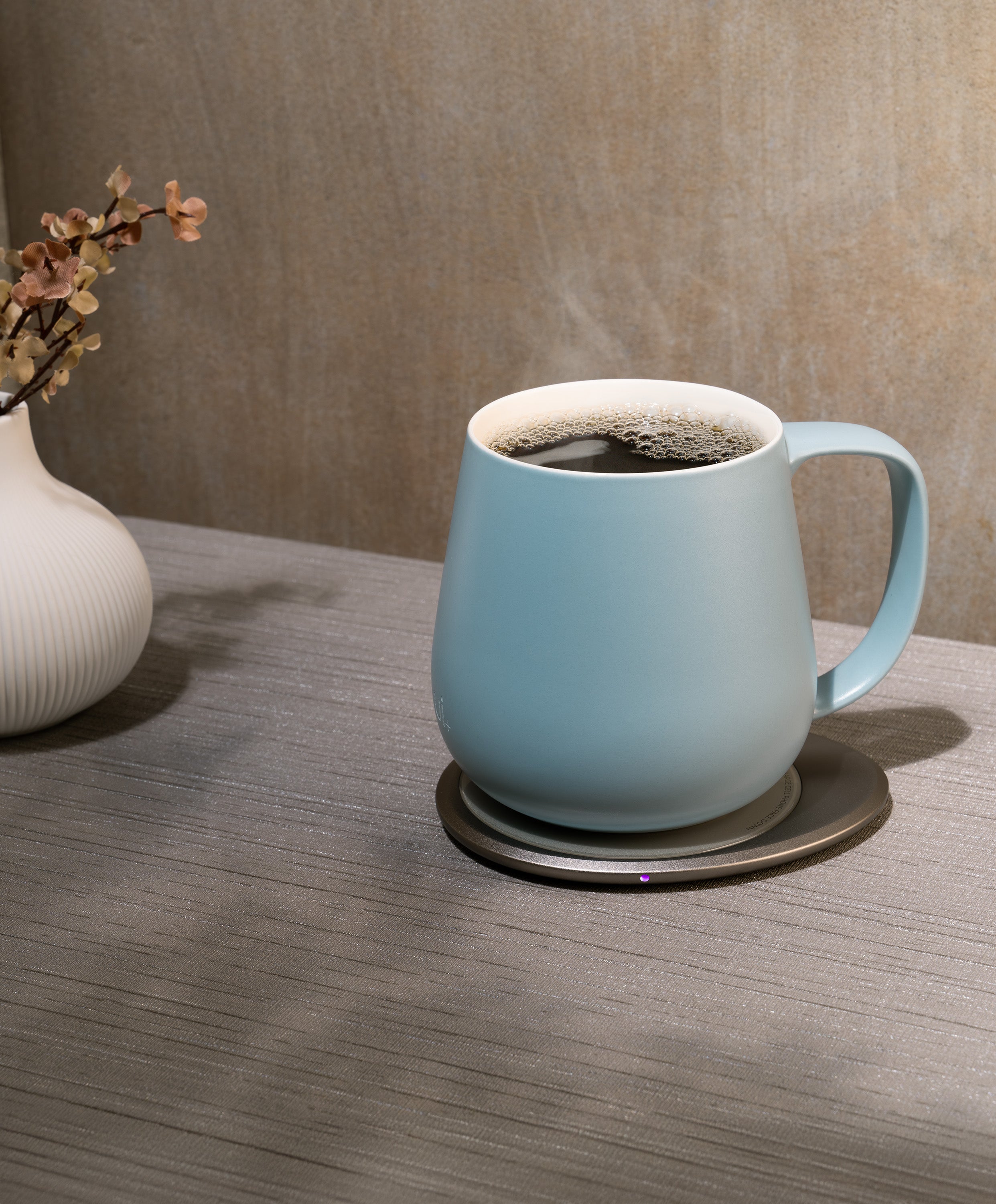 Ui+ Self-heating Mug Set - Moonmist Blue