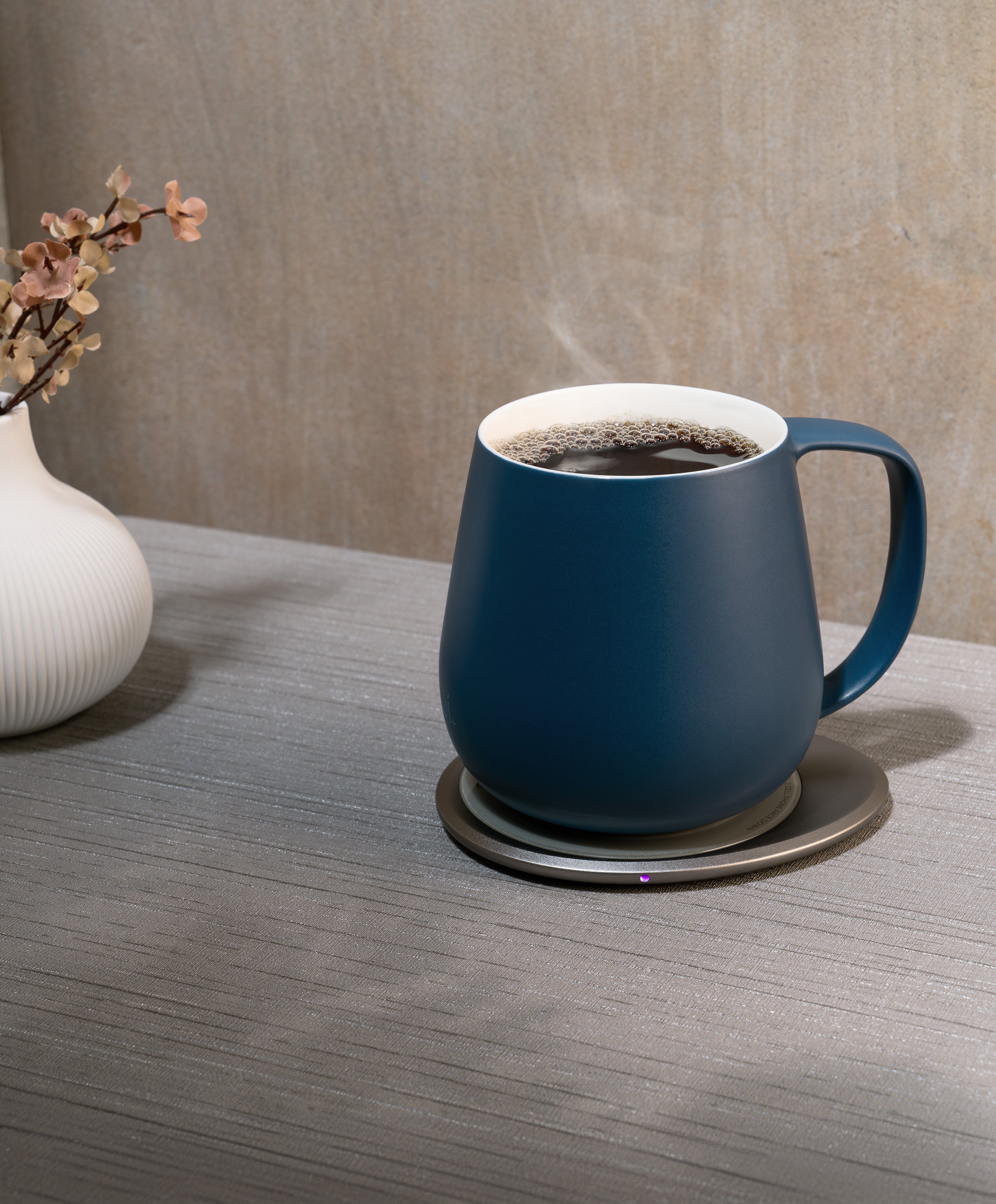 Ui+ Self-heating Mug Set - Deep Navy