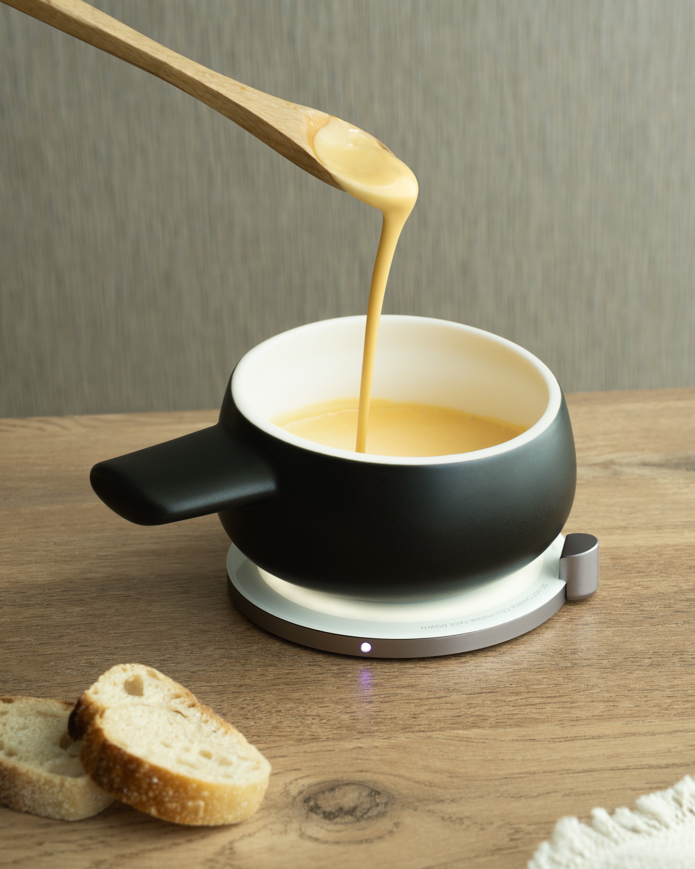Fondi Self-heating Fondue Set - Inkstone Black