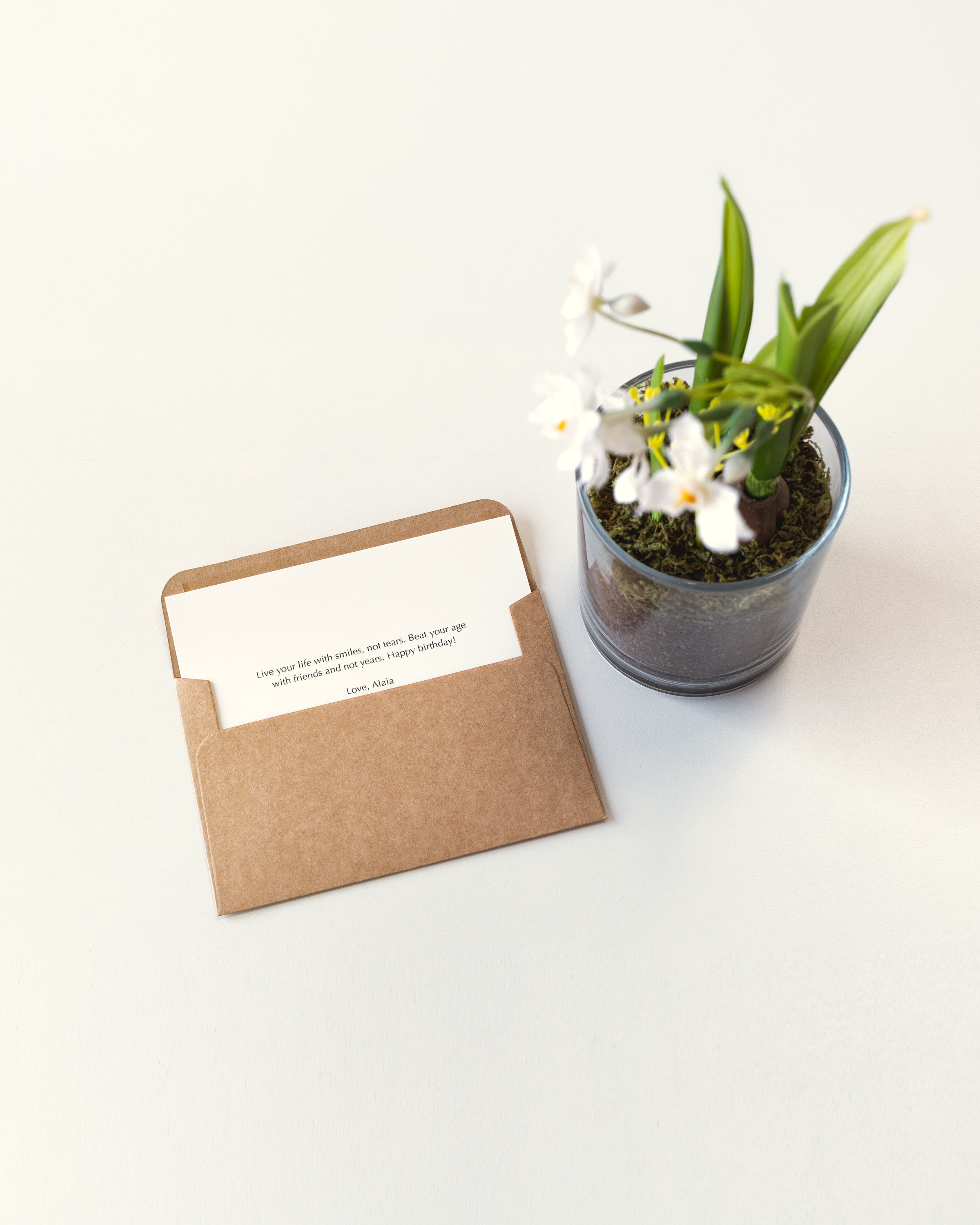 Personalized Gift Message Card