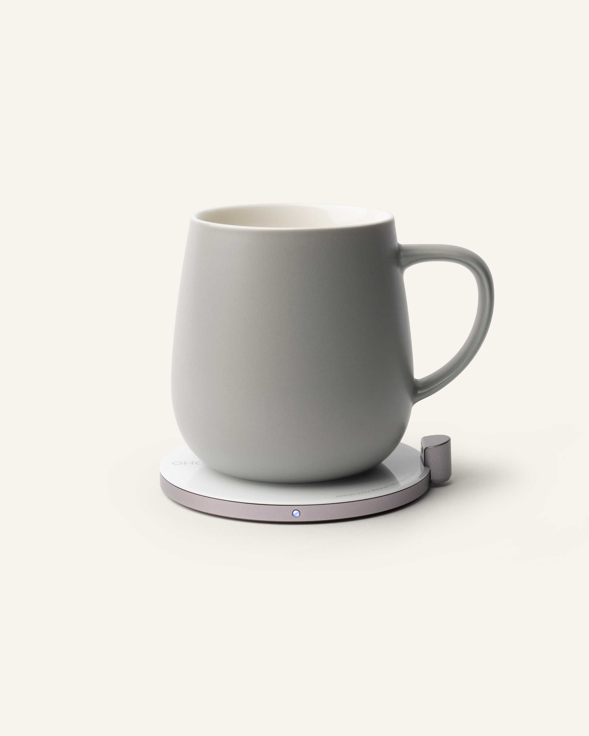 Ui Self-heating Mug Set - Soft Gray