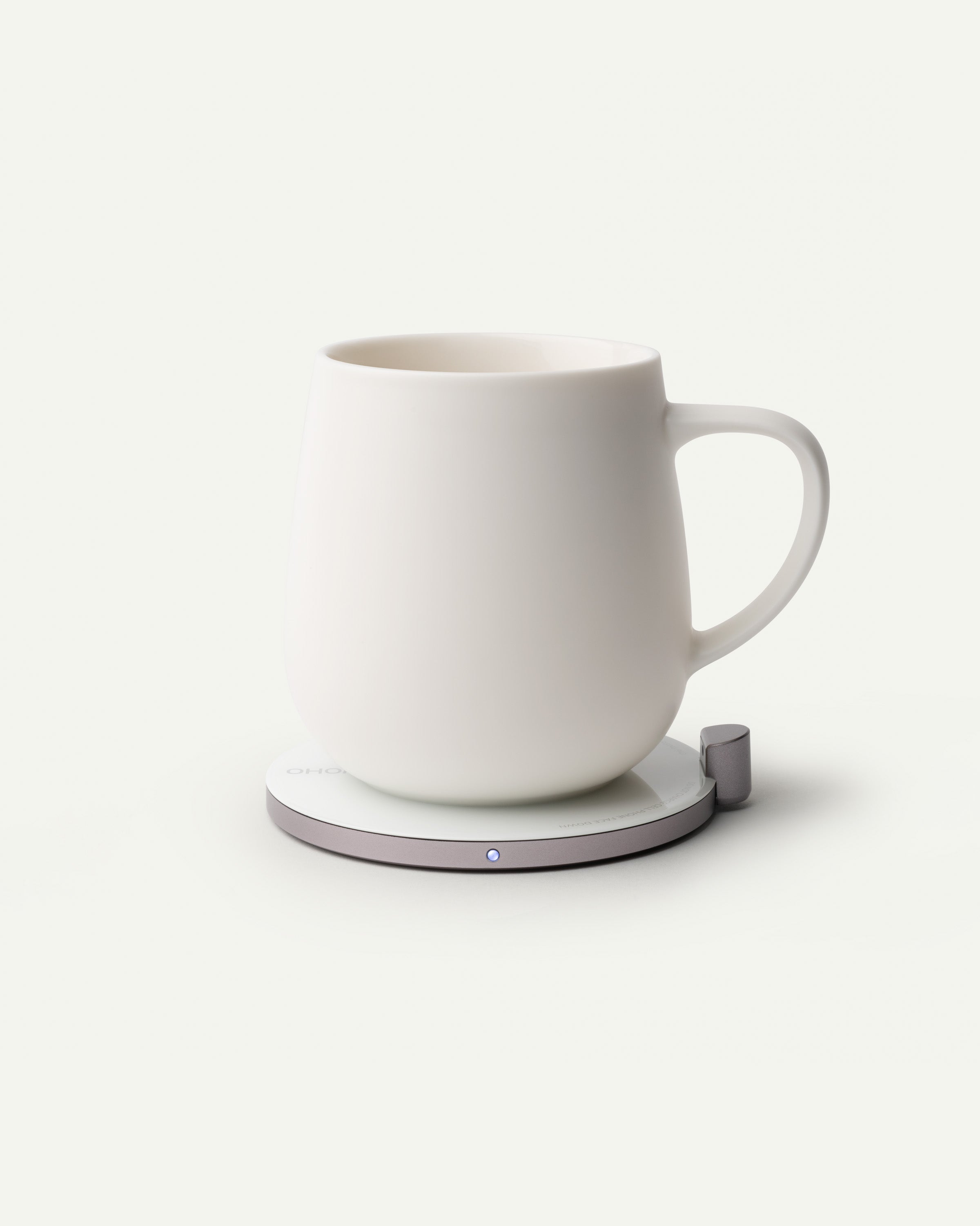 Ui Self-heating Mug Set - Jasmine White