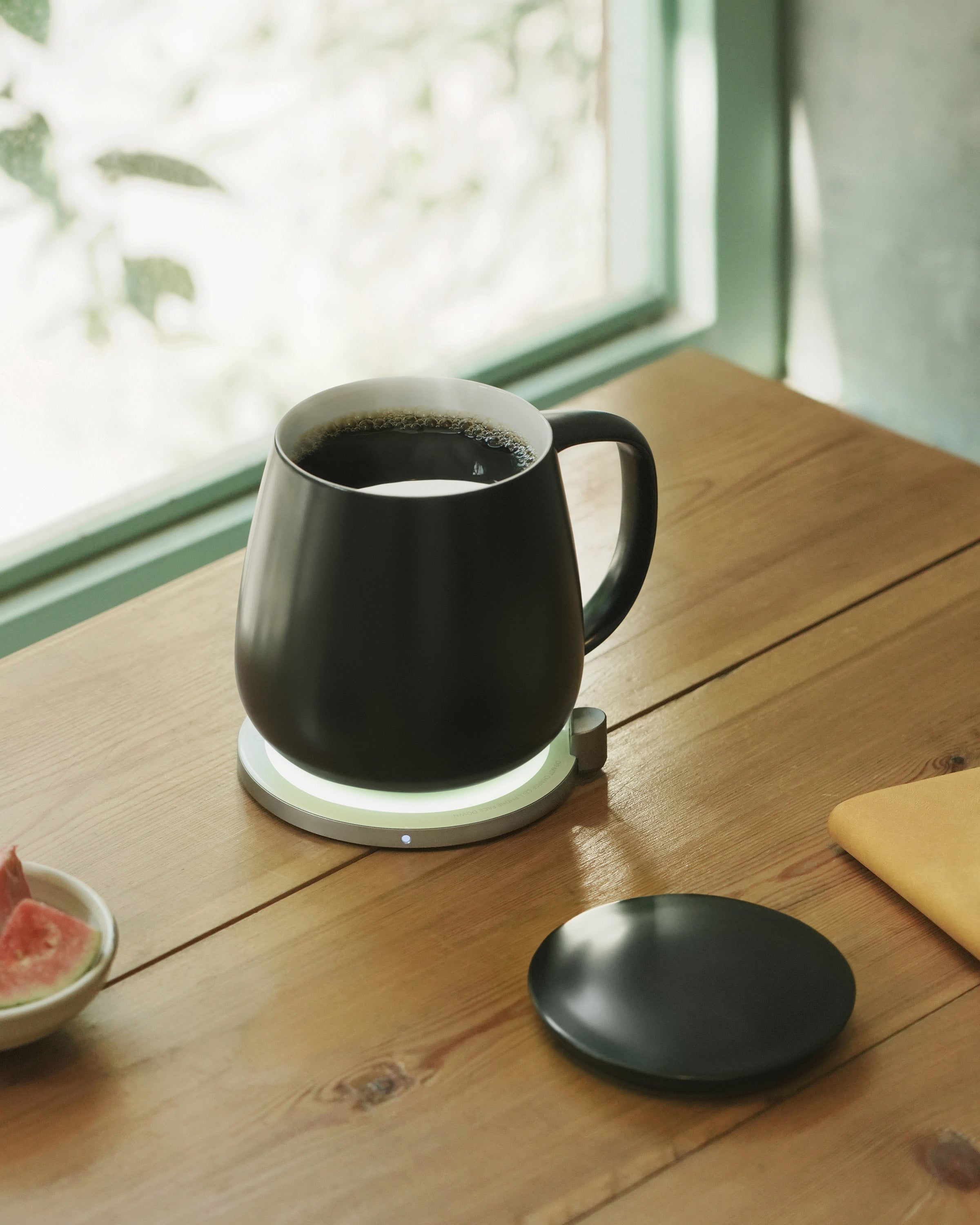 Ui+ Self-heating Mug Set - Inkstone Black