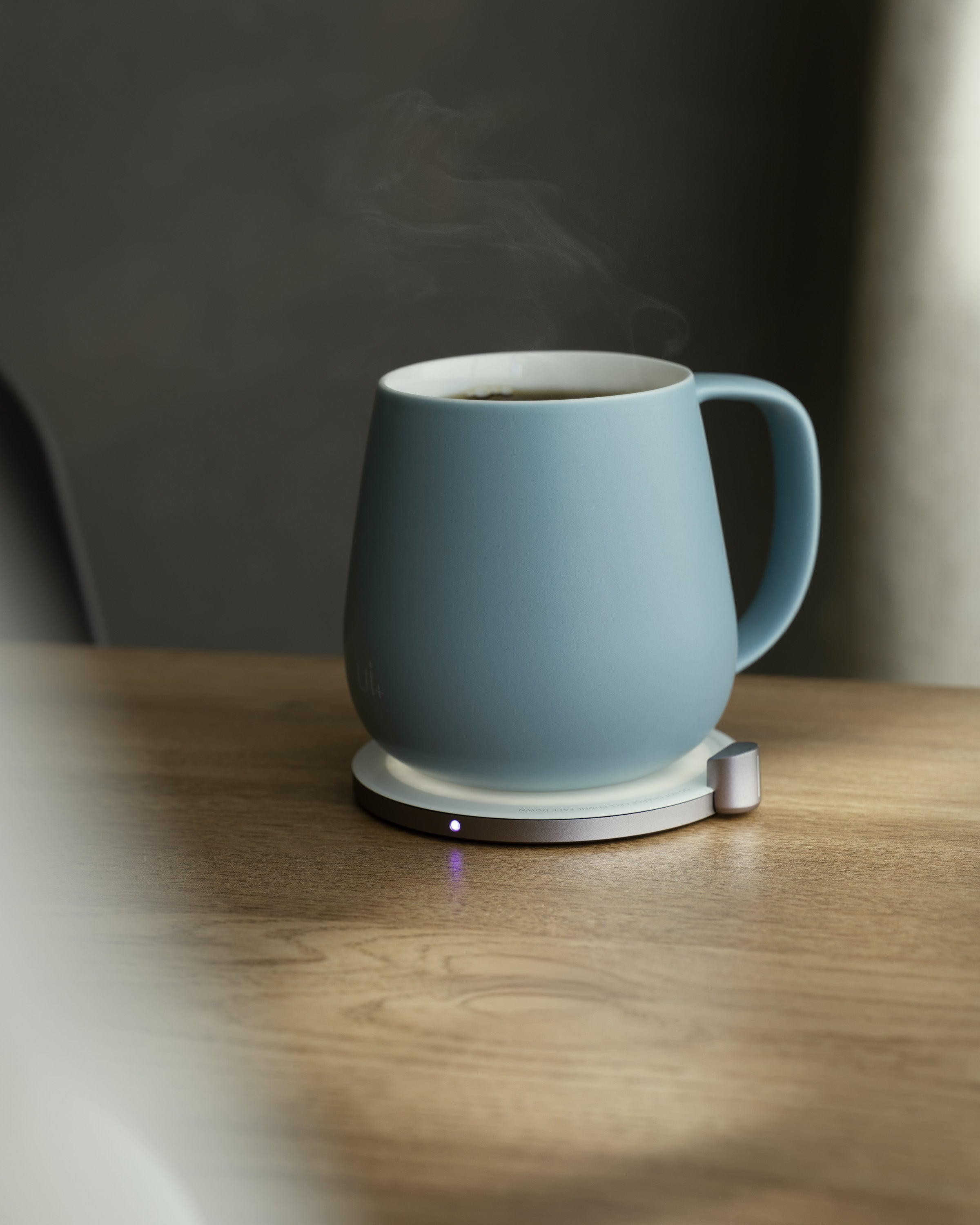 Ui+ Self-heating Mug Set -  Moonmist Blue