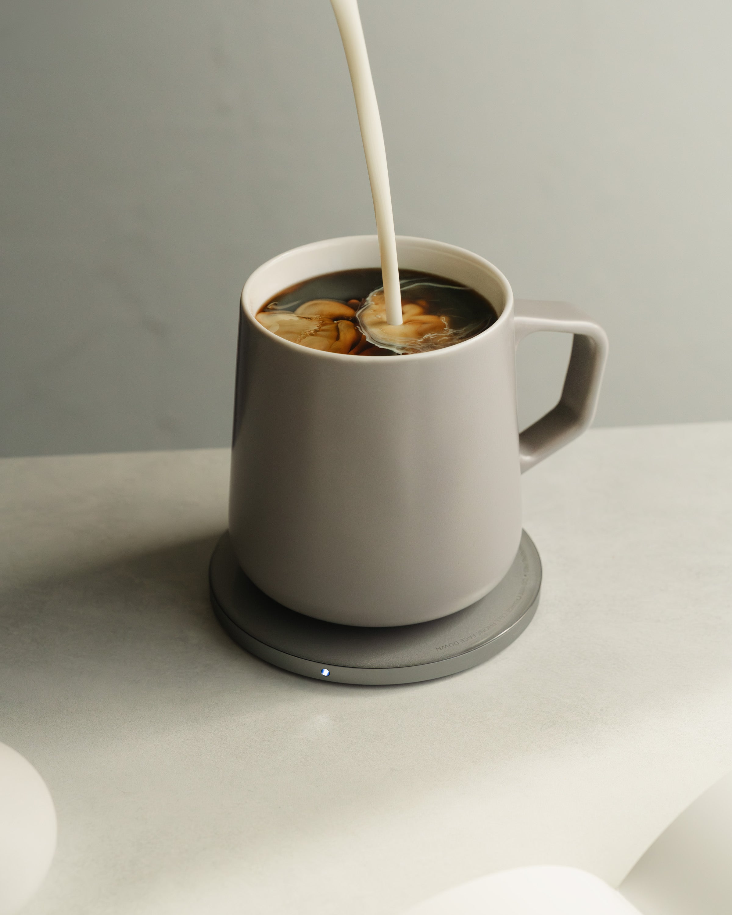 Neo Self-heating Mug Set - Soft Gray