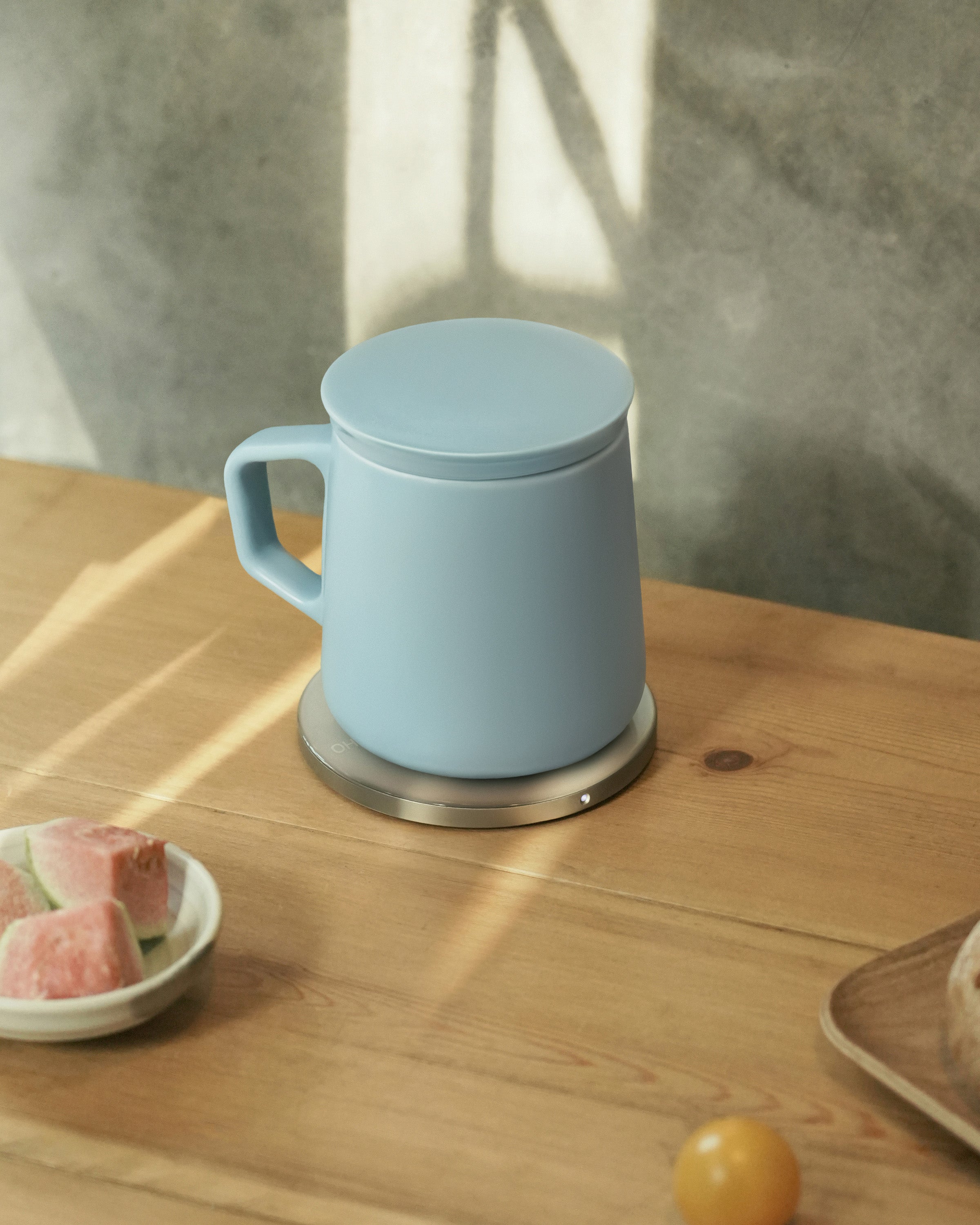Neo Self-heating Mug Set - Moonmist Blue