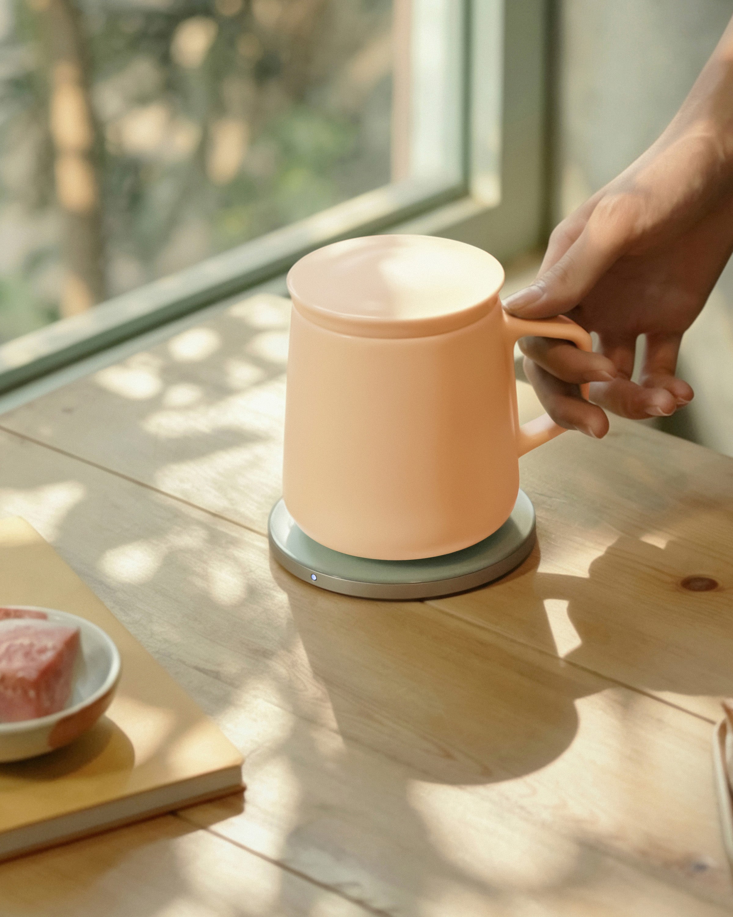 Neo Self-heating Mug Set - Rosy Apricot