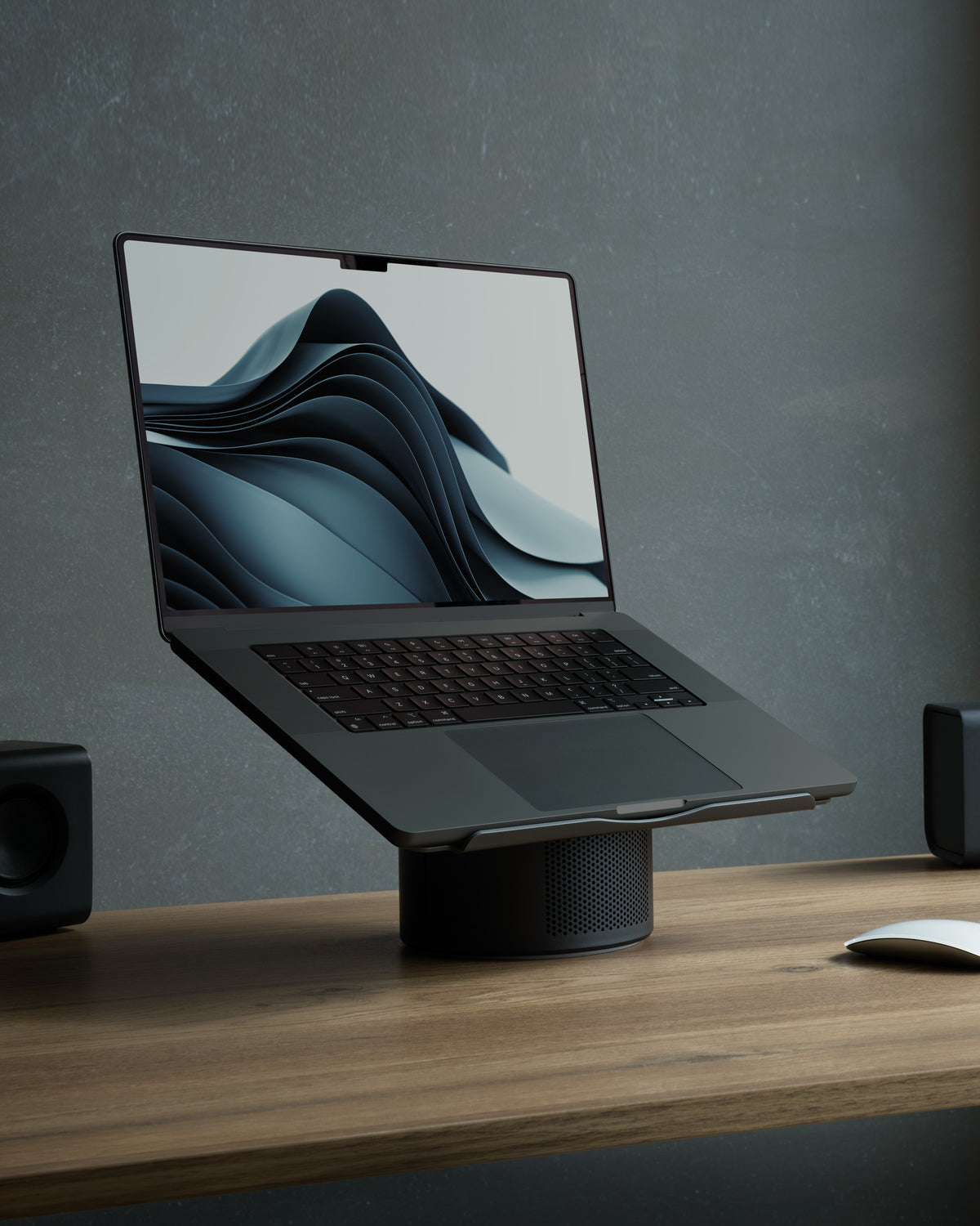 Mossion M1 Laptop Stand - Titanium Gray