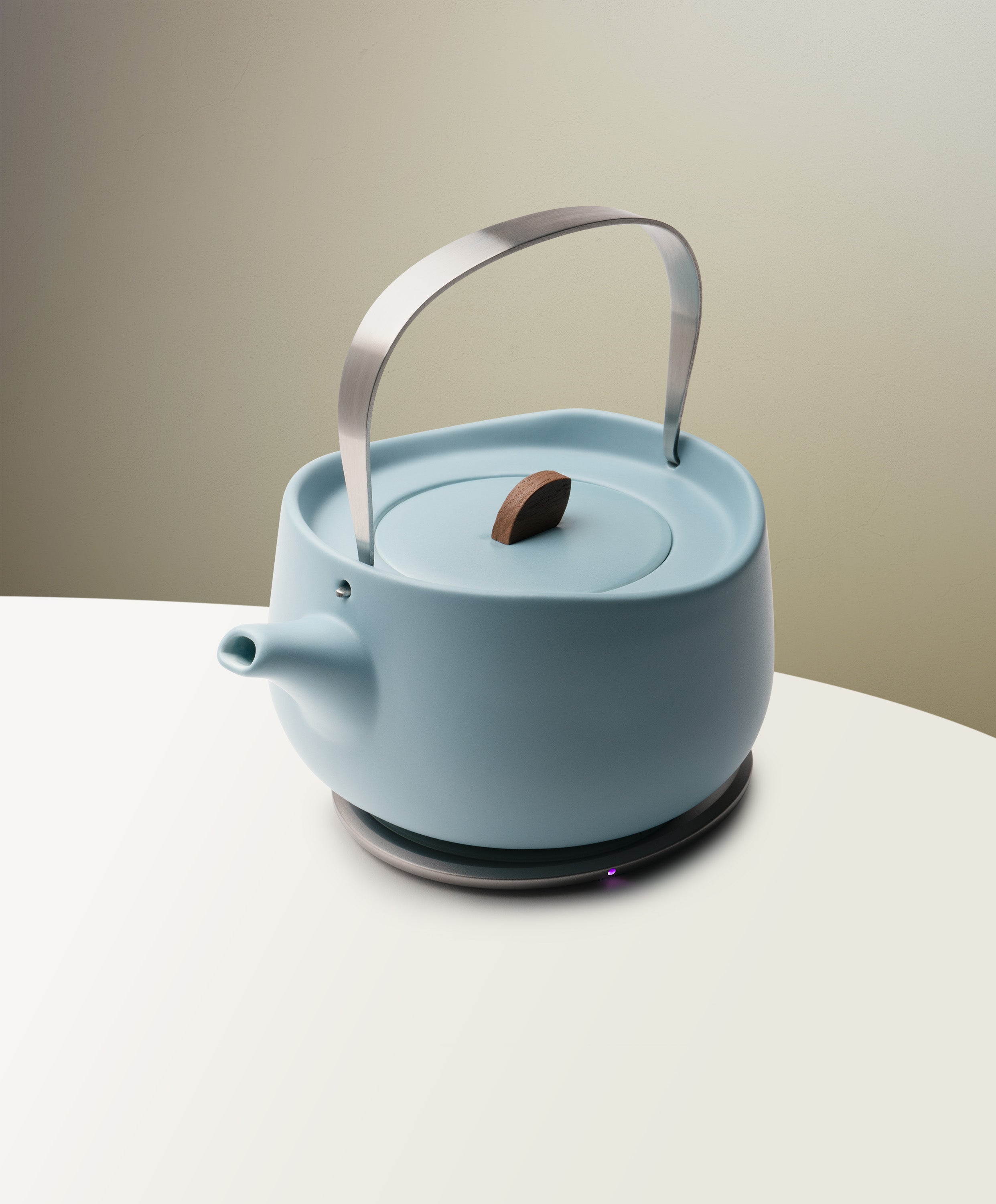 Leiph Self-heating Teapot Set - Moonmist Blue