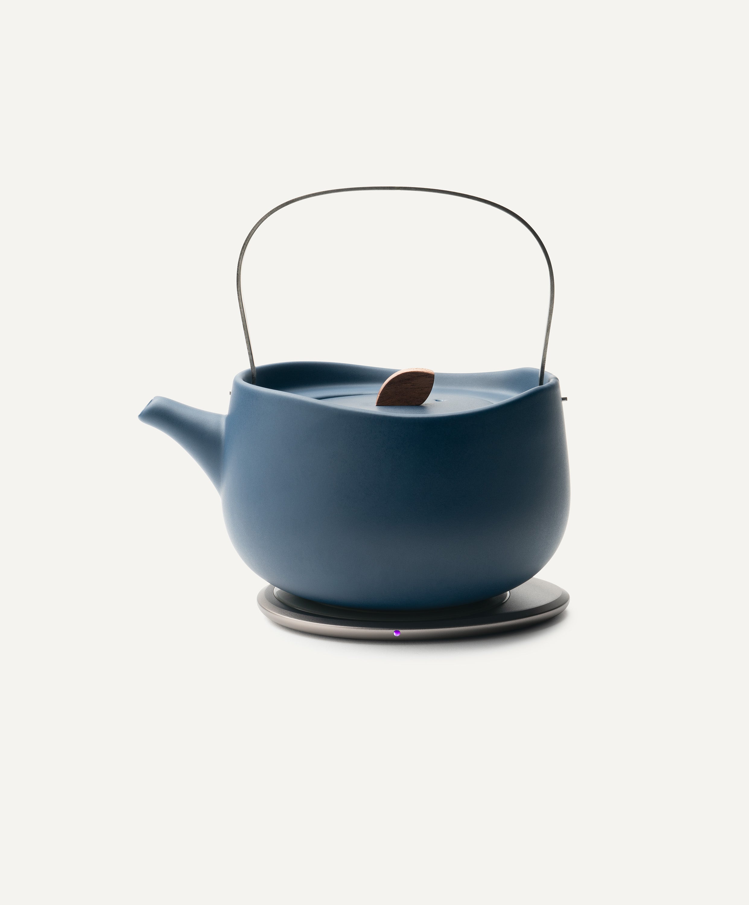 Leiph Self-heating Teapot Set - Deep Navy