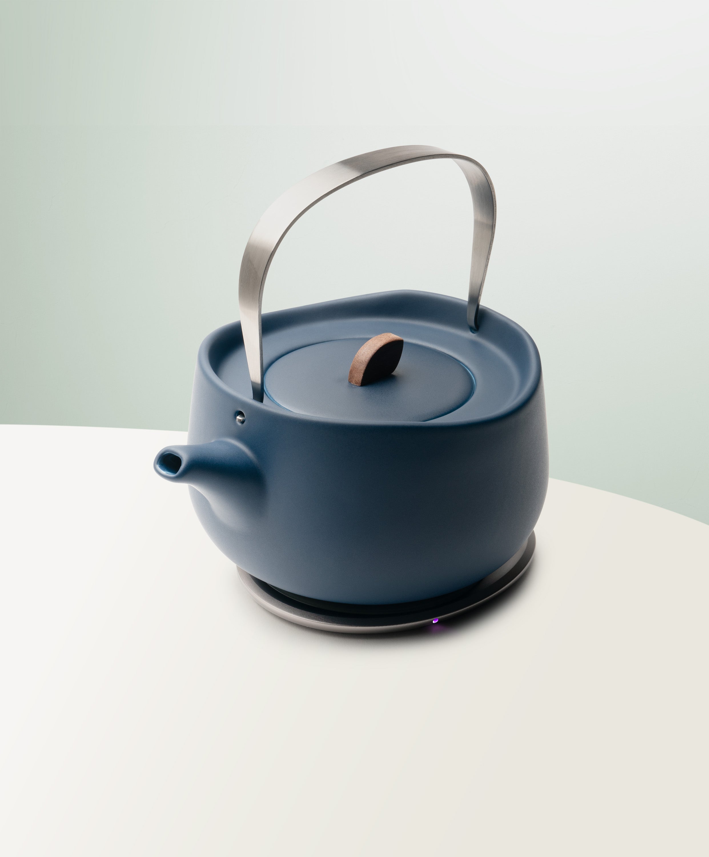 Leiph Self-heating Teapot Set - Deep Navy