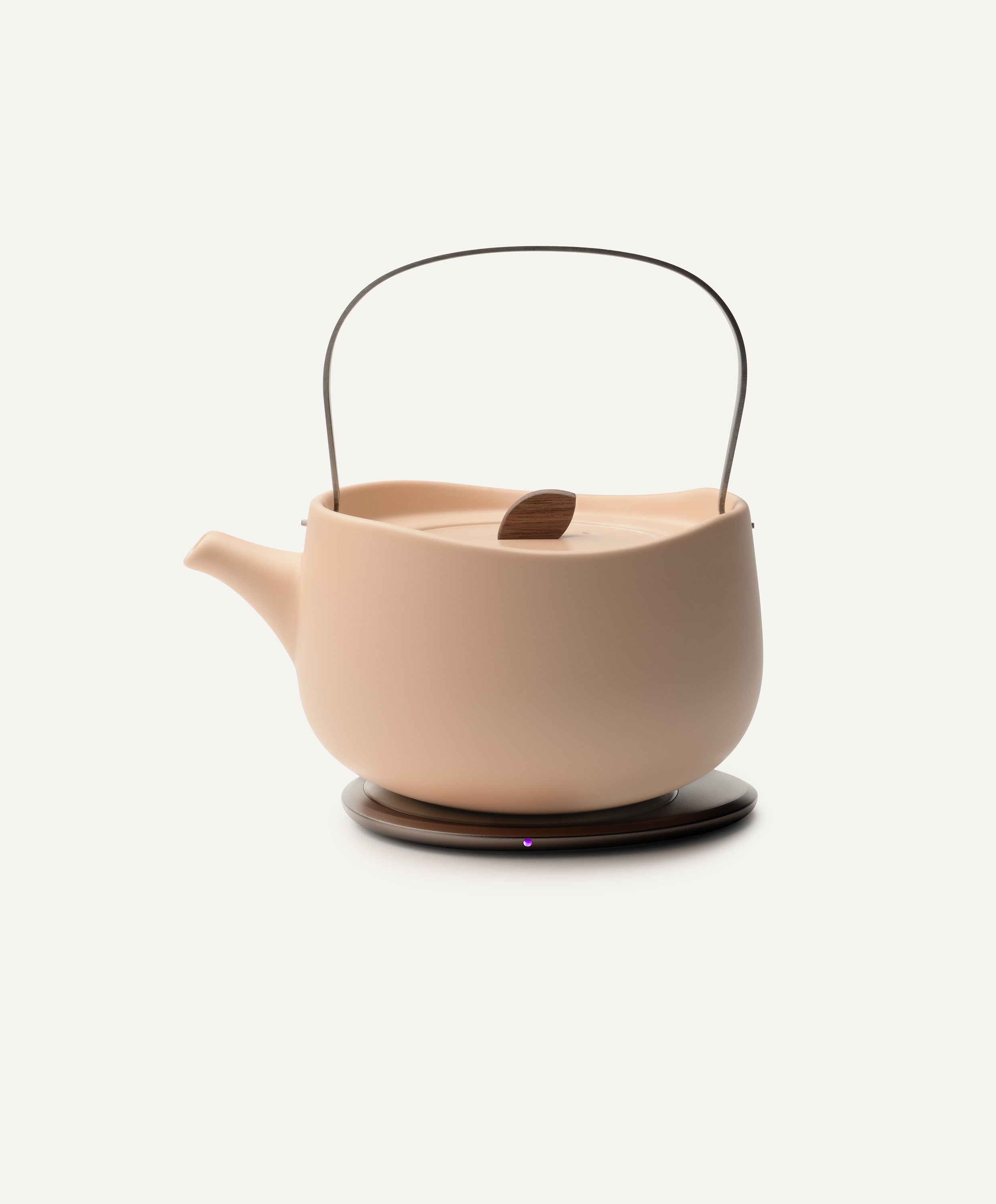 Leiph Self-heating Teapot Set - Rosy Apricot