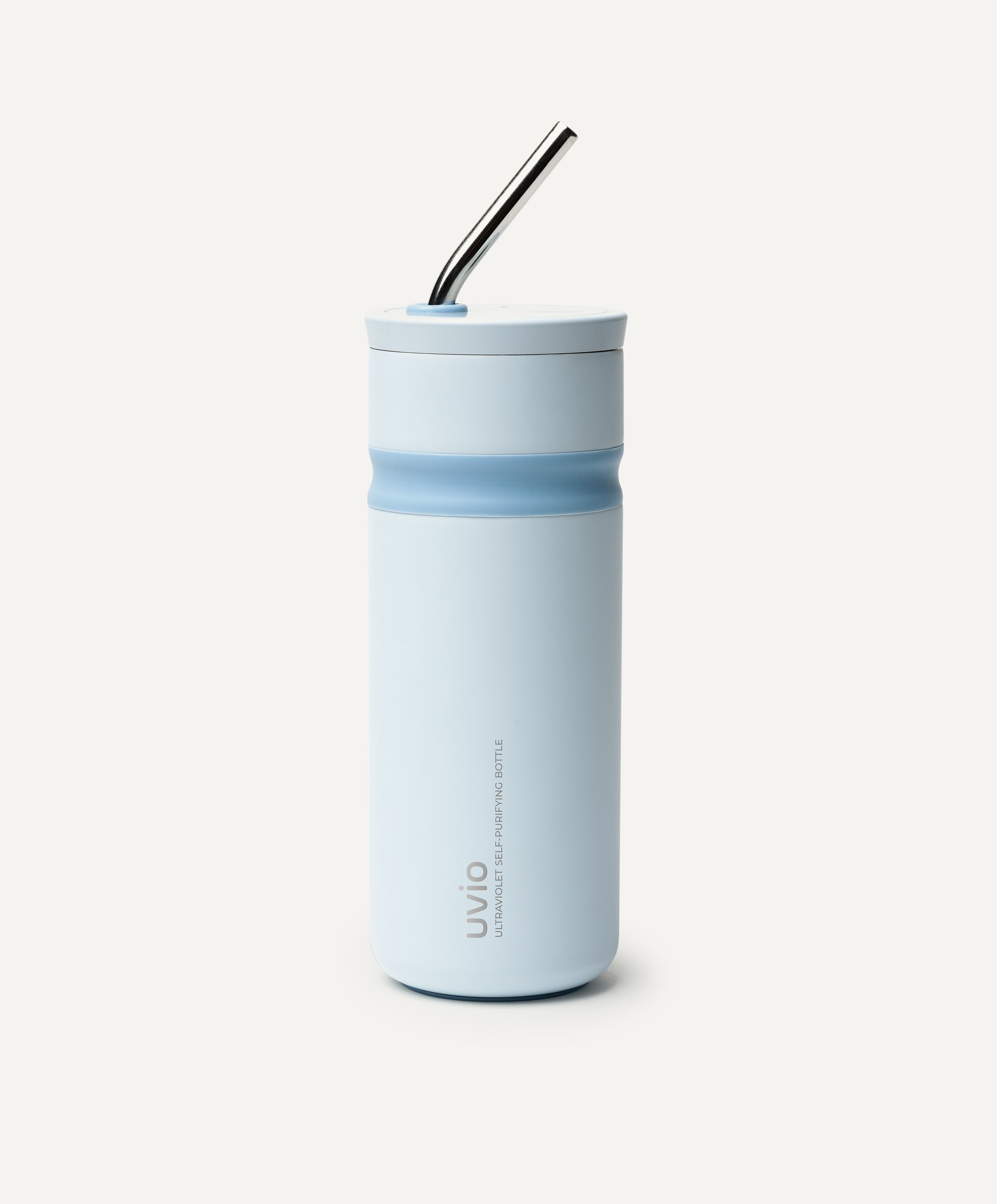 Uvio Self-Purifying Water Bottle - Polar Blue