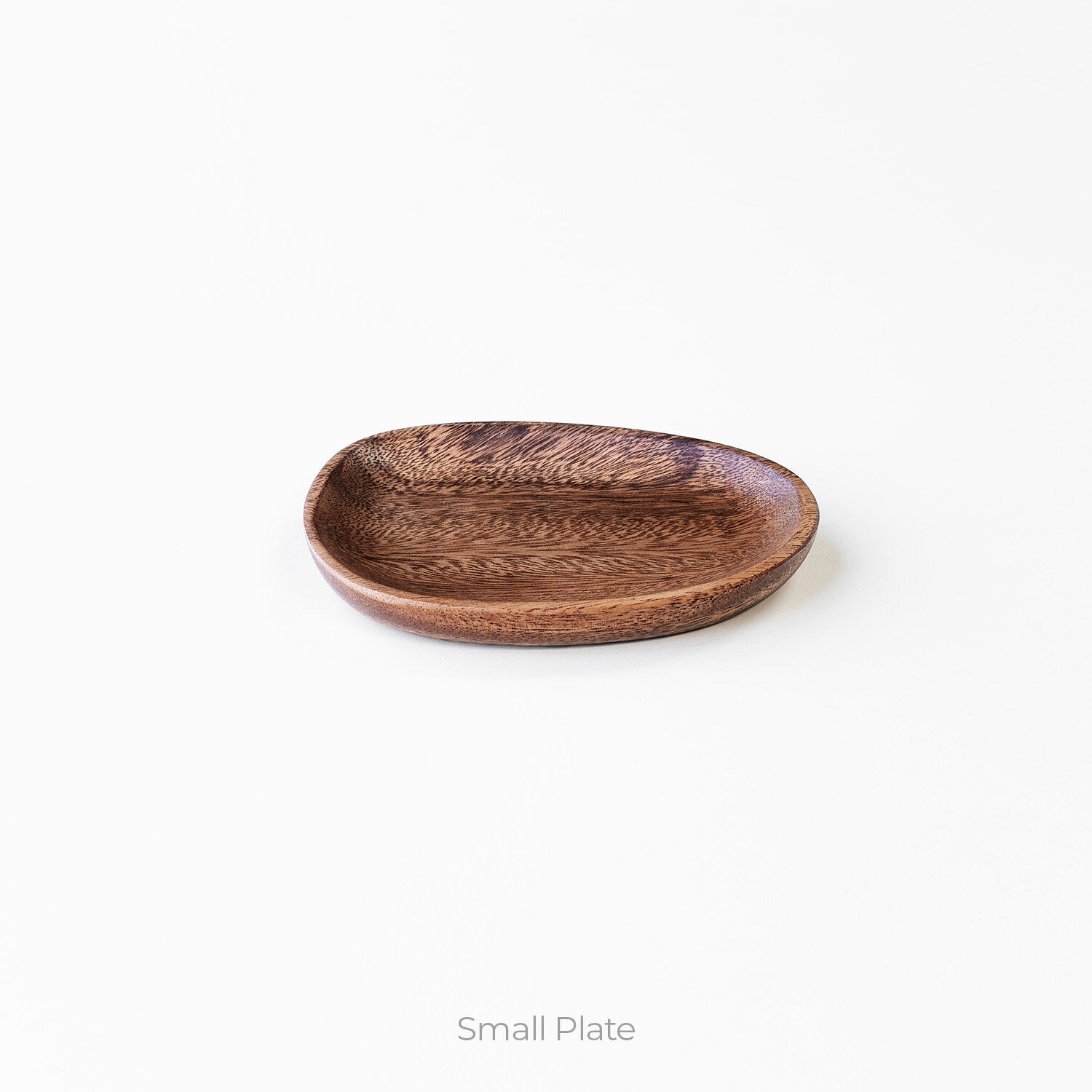 Small wooden plate