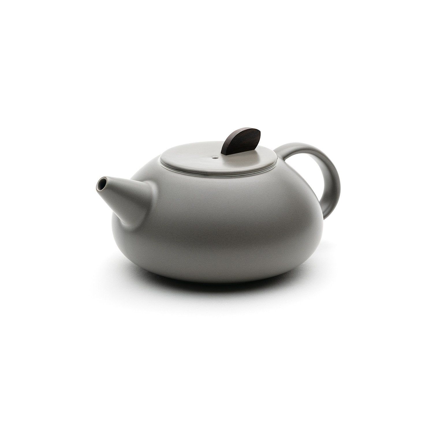 Gray small teapot