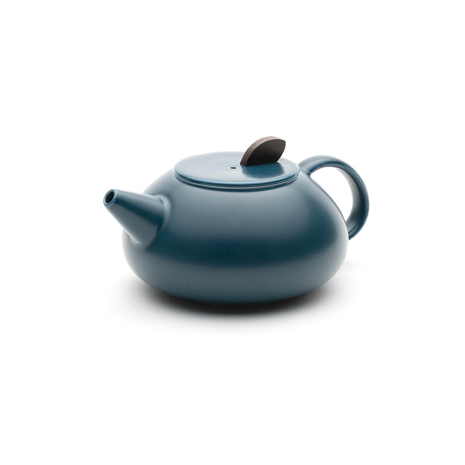 Navy small teapot