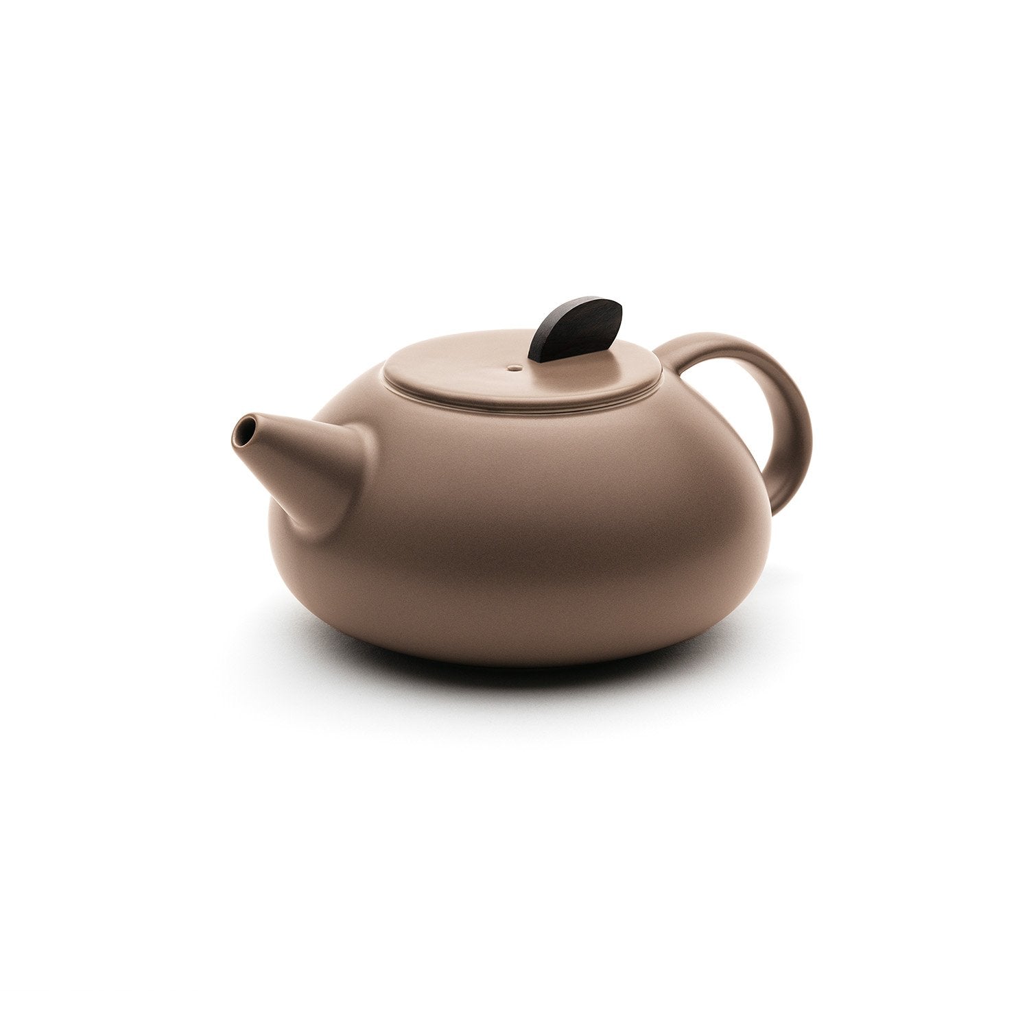 Brown small teapot